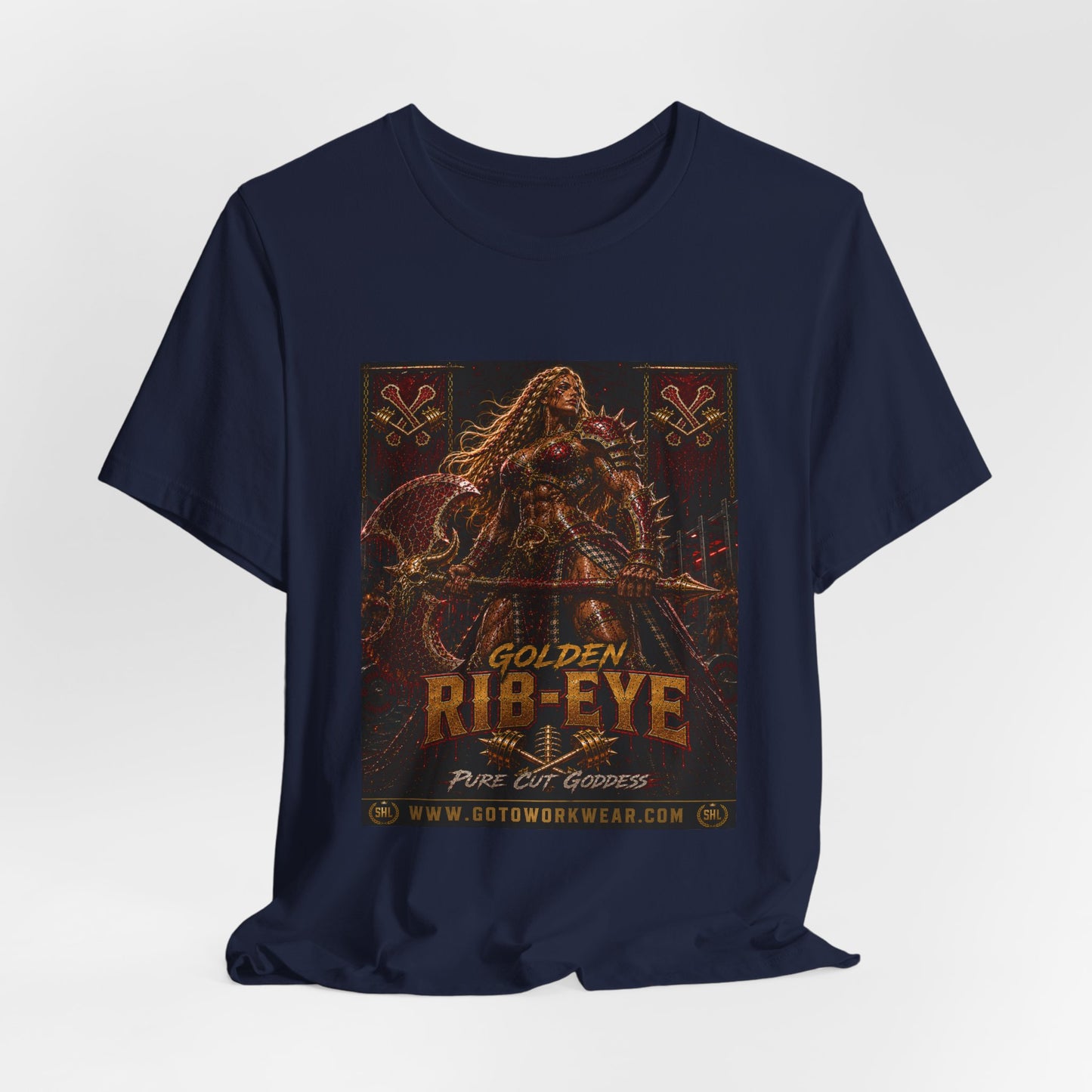 Golden Rib-Eye "Pure Cut Goddess" - Graphic Tee