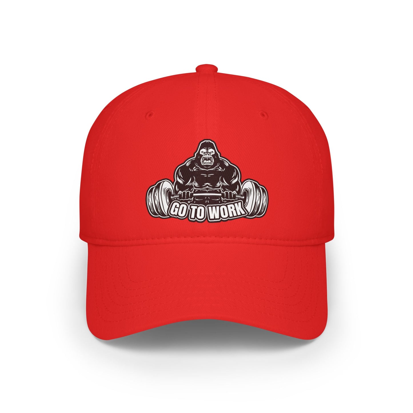 Motivational Gym Cap | Fitness Lover's Gift, Workout Hat, Sports Apparel, Casual Style, Gorilla Graphic Design