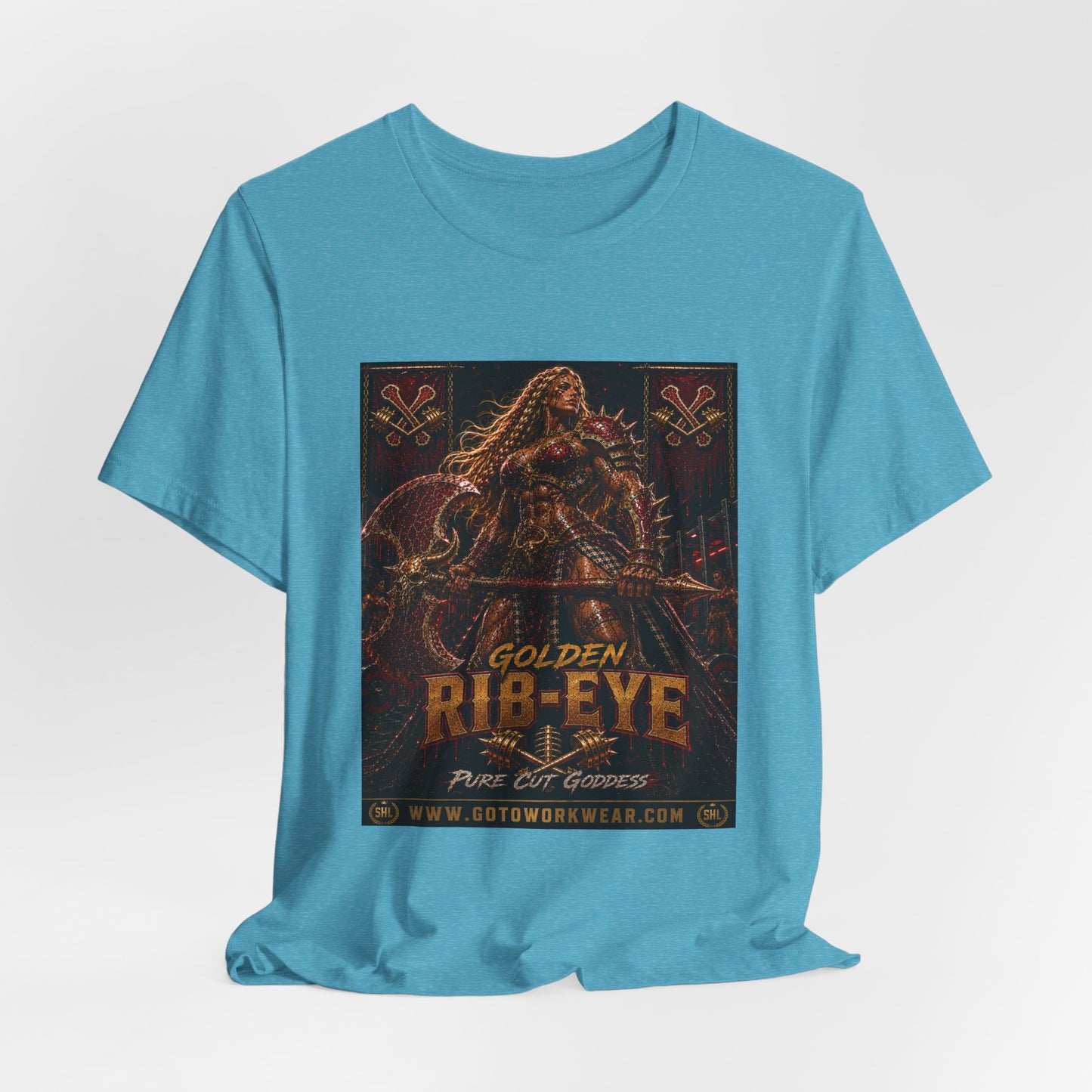 Golden Rib-Eye "Pure Cut Goddess" - Graphic Tee