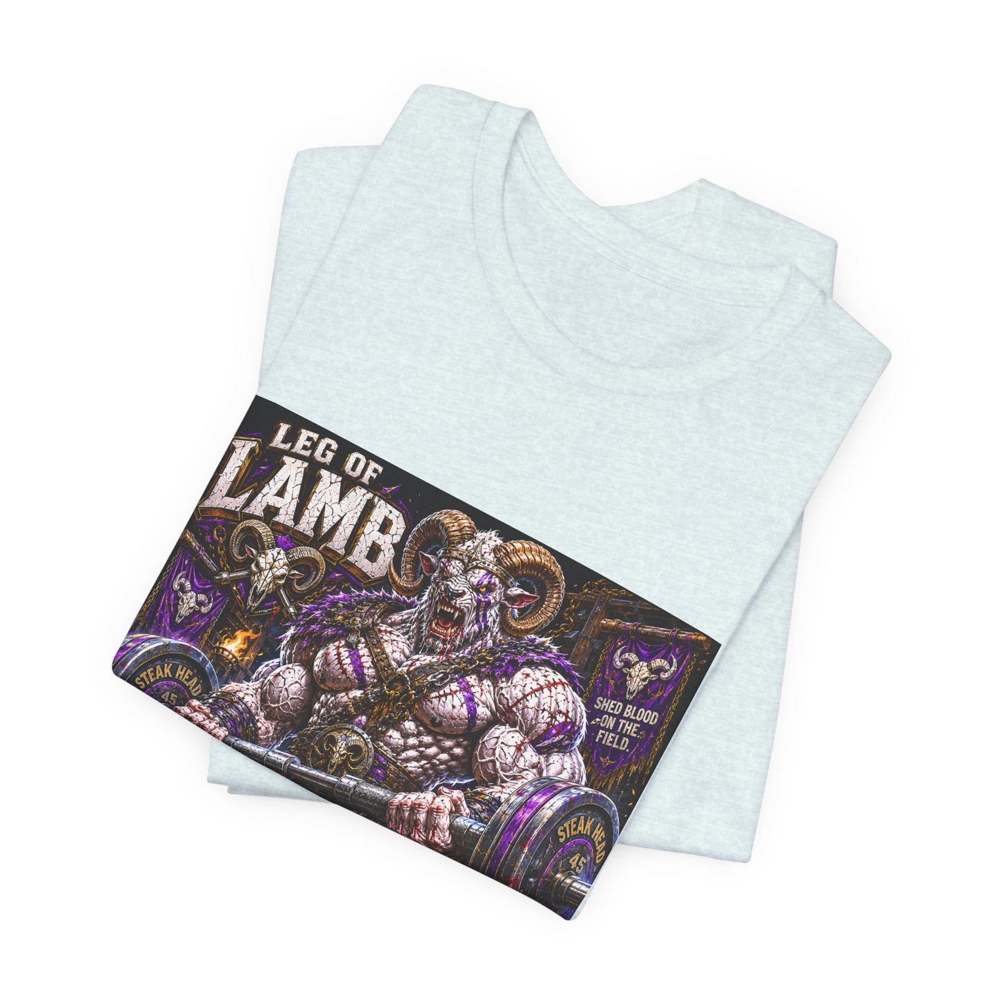 Leg of Lamb "Pillage the Plates, Devour the Weak" - Graphic Shirt Tee