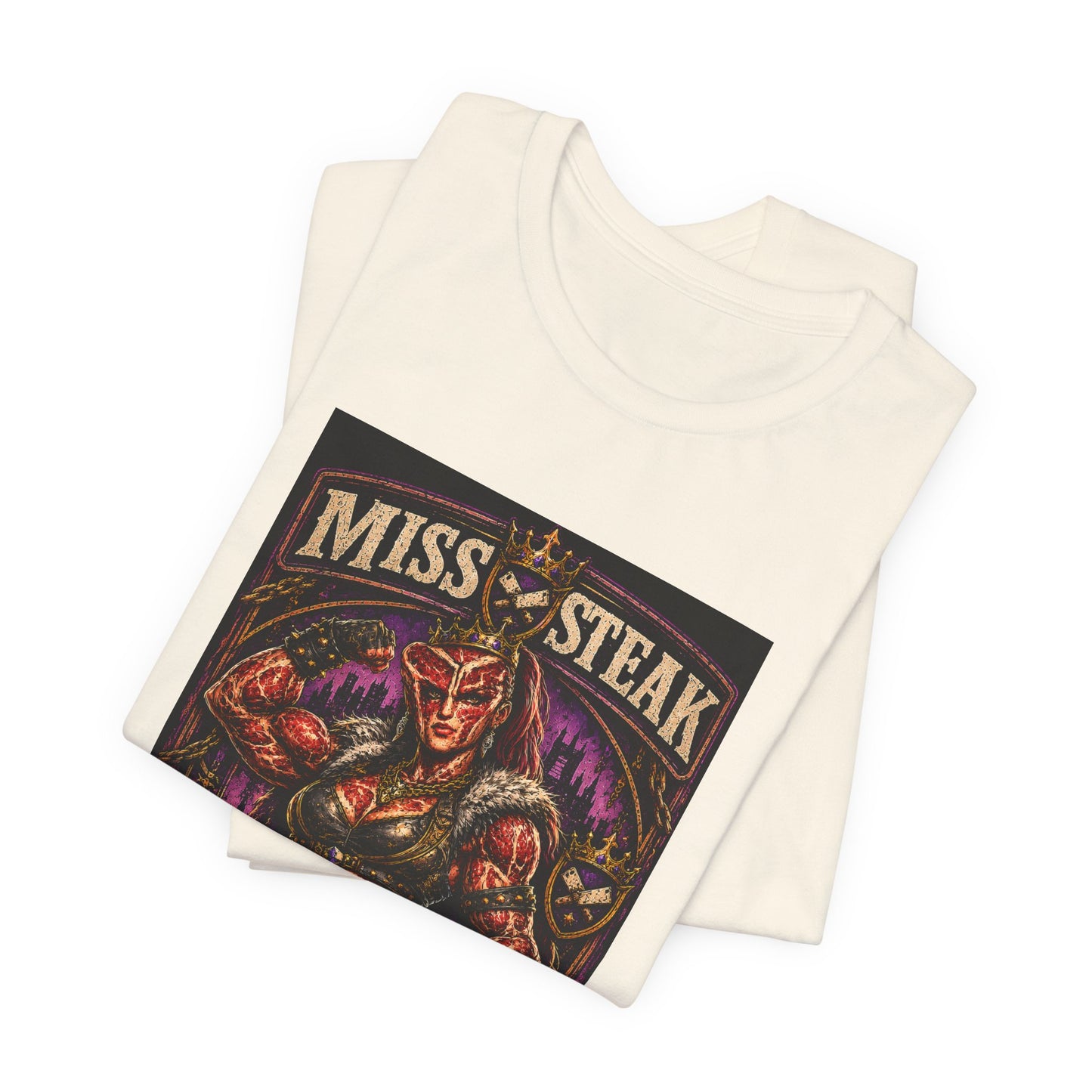 Miss Steak “Cut Different. Pressure Creates Diamonds. Work Creates Queens.”- Graphic Tee