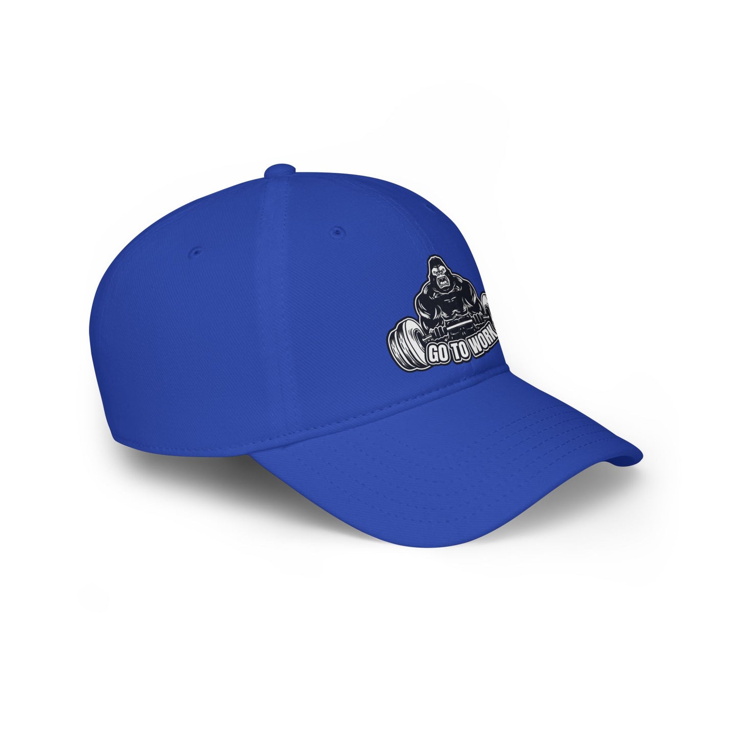 Motivational Gym Cap | Fitness Lover's Gift, Workout Hat, Sports Apparel, Casual Style, Gorilla Graphic Design