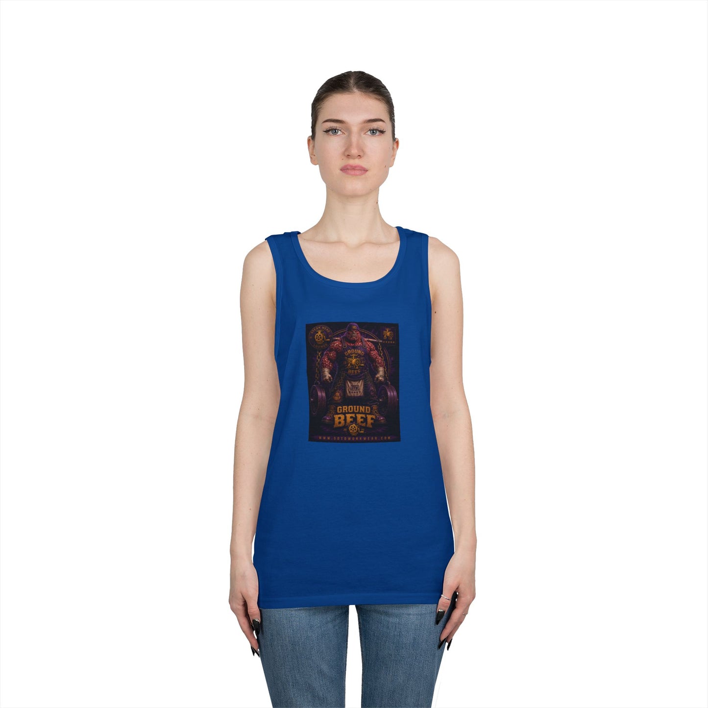 Ground Beef "Grinder Built Gains" - Tank Top
