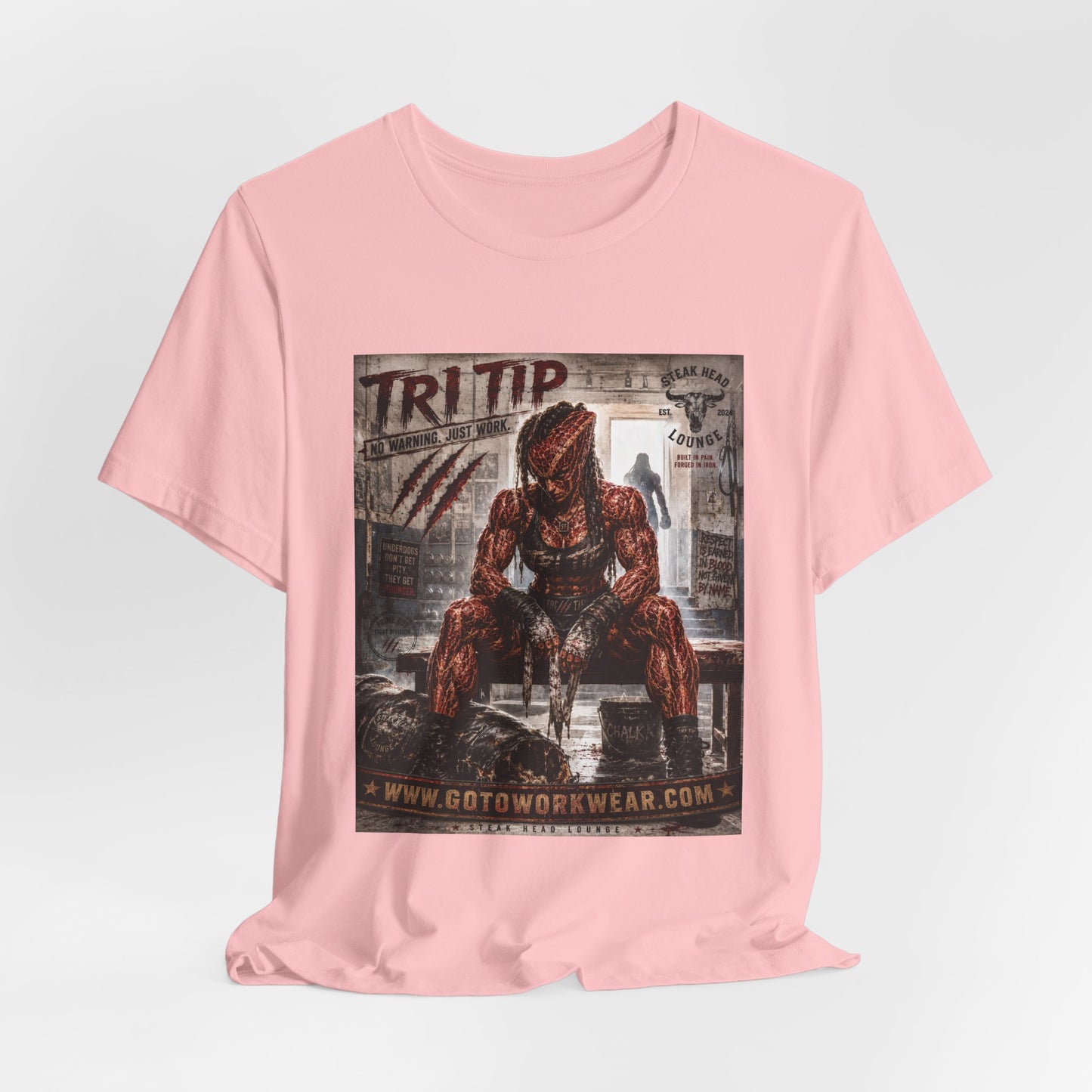 TRI TIP "No Warning. Just Work" - Graphic Tee