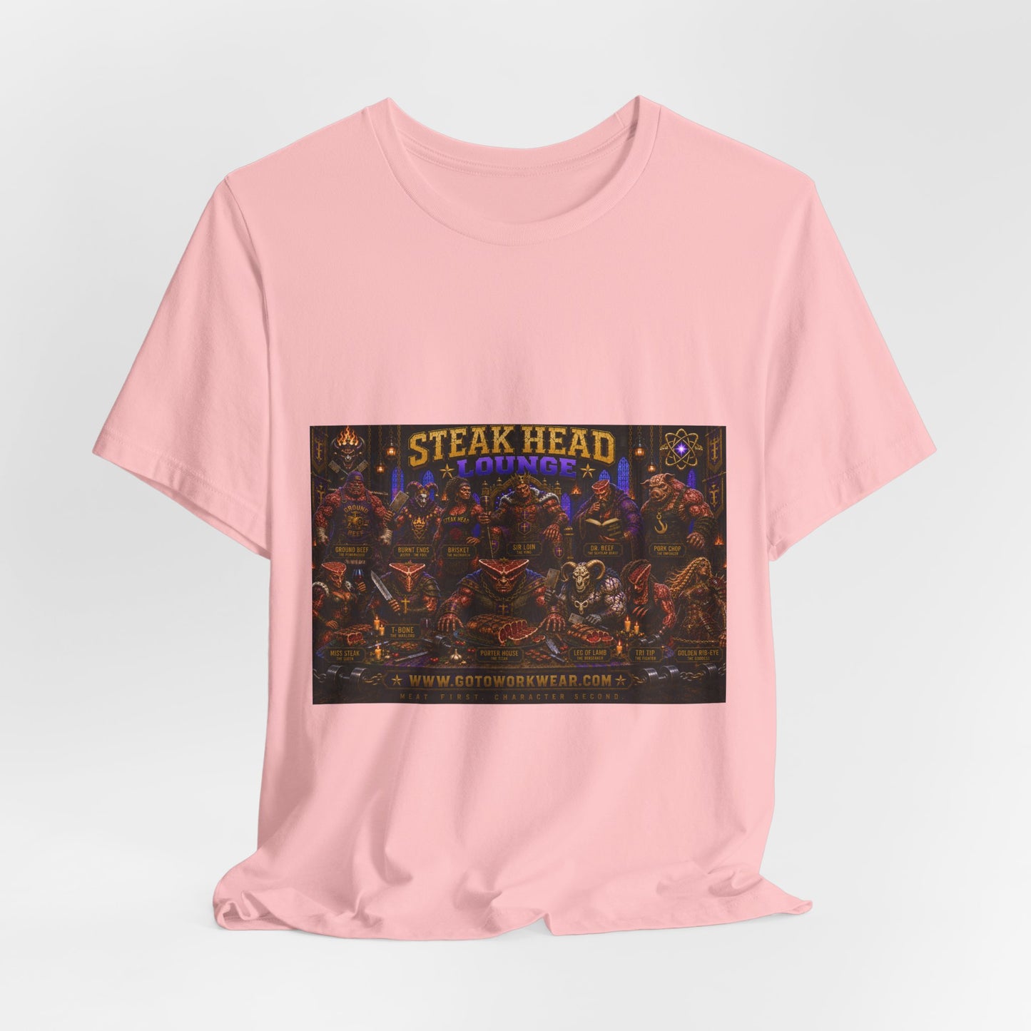 Steak Head Lounge ALL - "The strongest thing in the gym is not muscle—  It is the decision to return tomorrow." - Graphic Tee