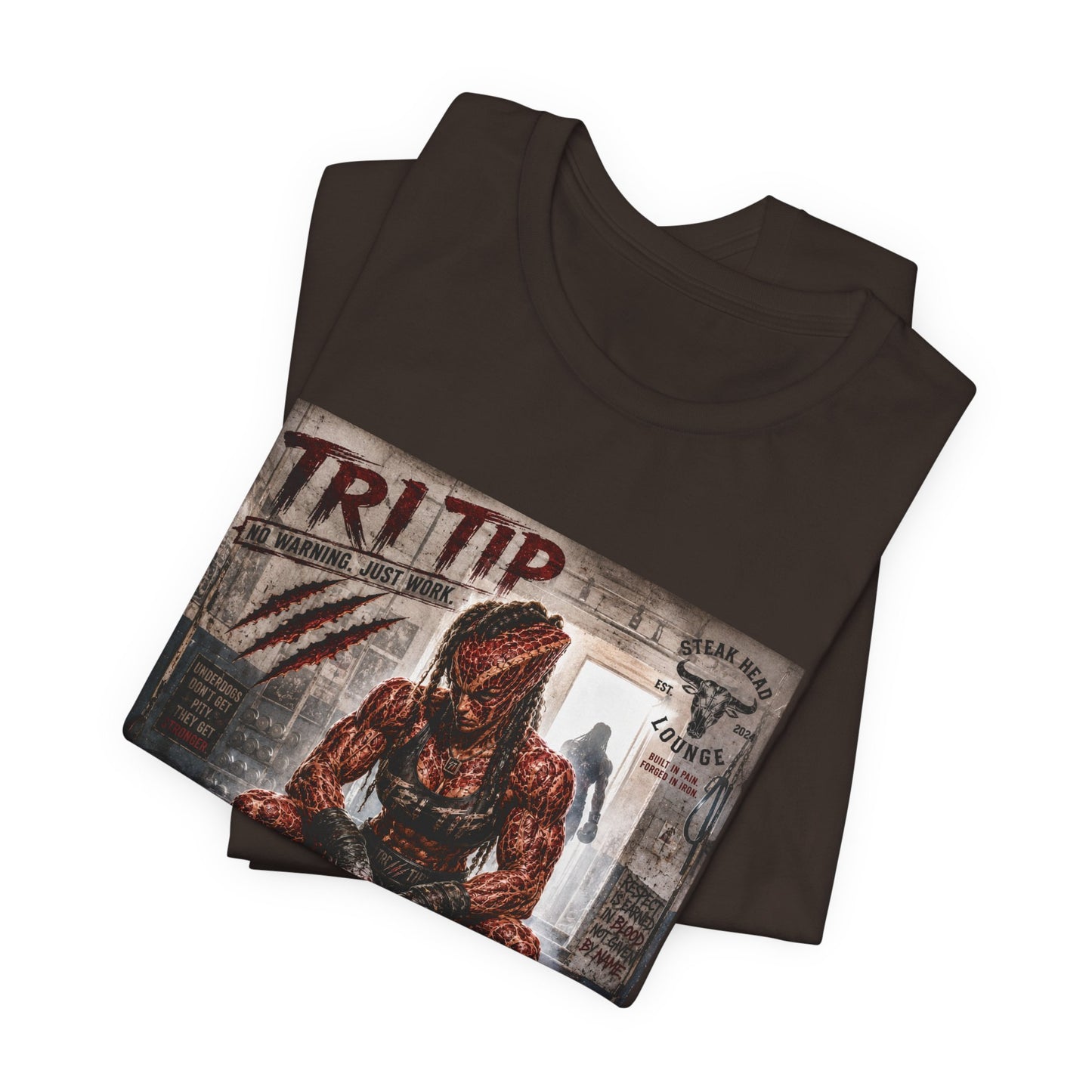 TRI TIP "No Warning. Just Work" - Graphic Tee