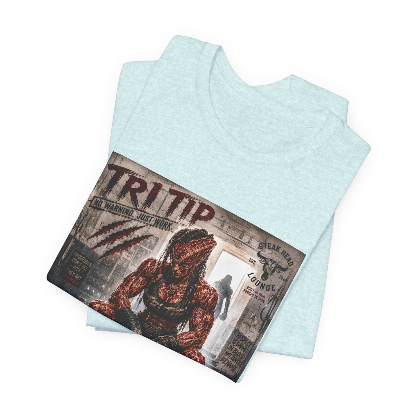 TRI TIP "No Warning. Just Work" - Graphic Tee