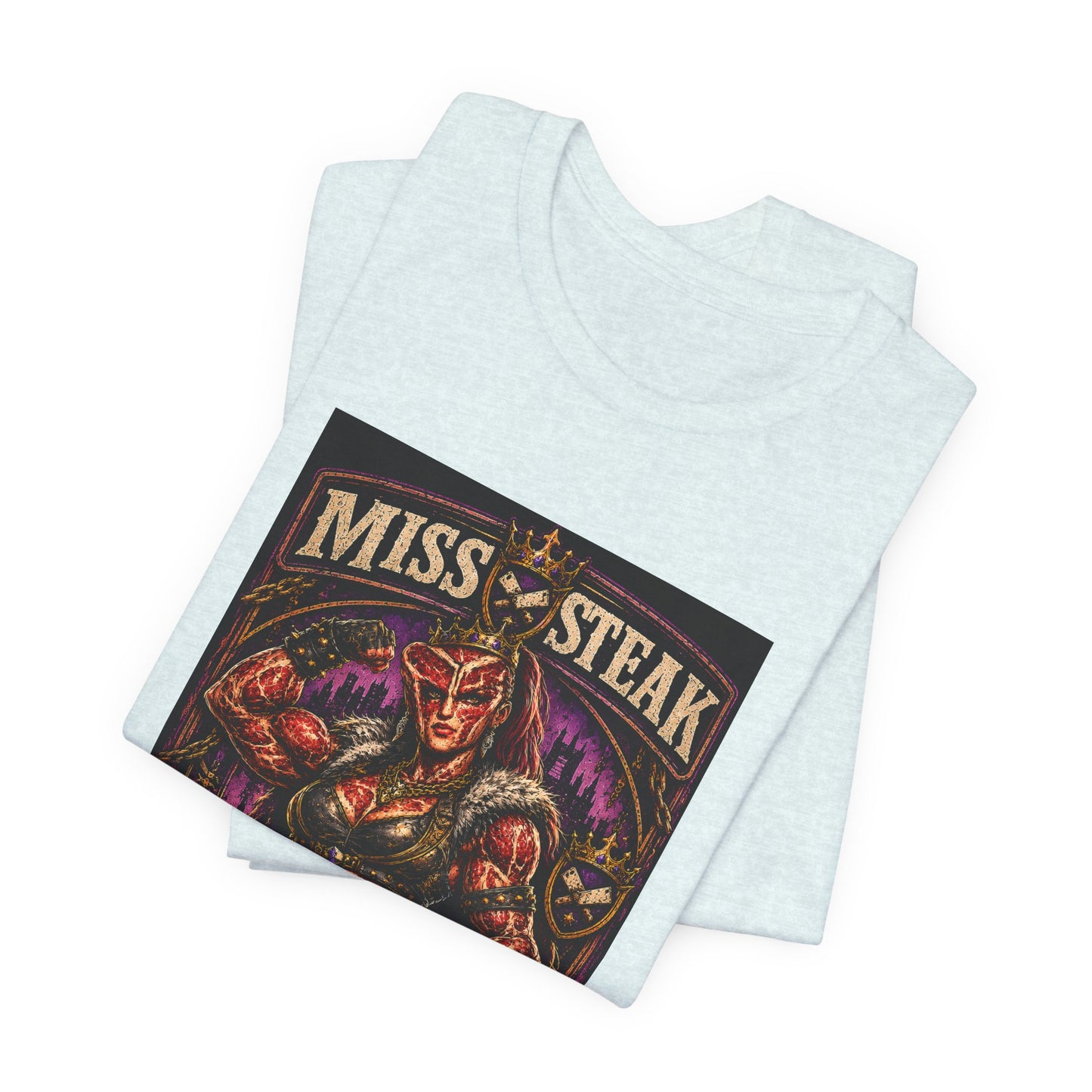 Miss Steak “Cut Different. Pressure Creates Diamonds. Work Creates Queens.”- Graphic Tee