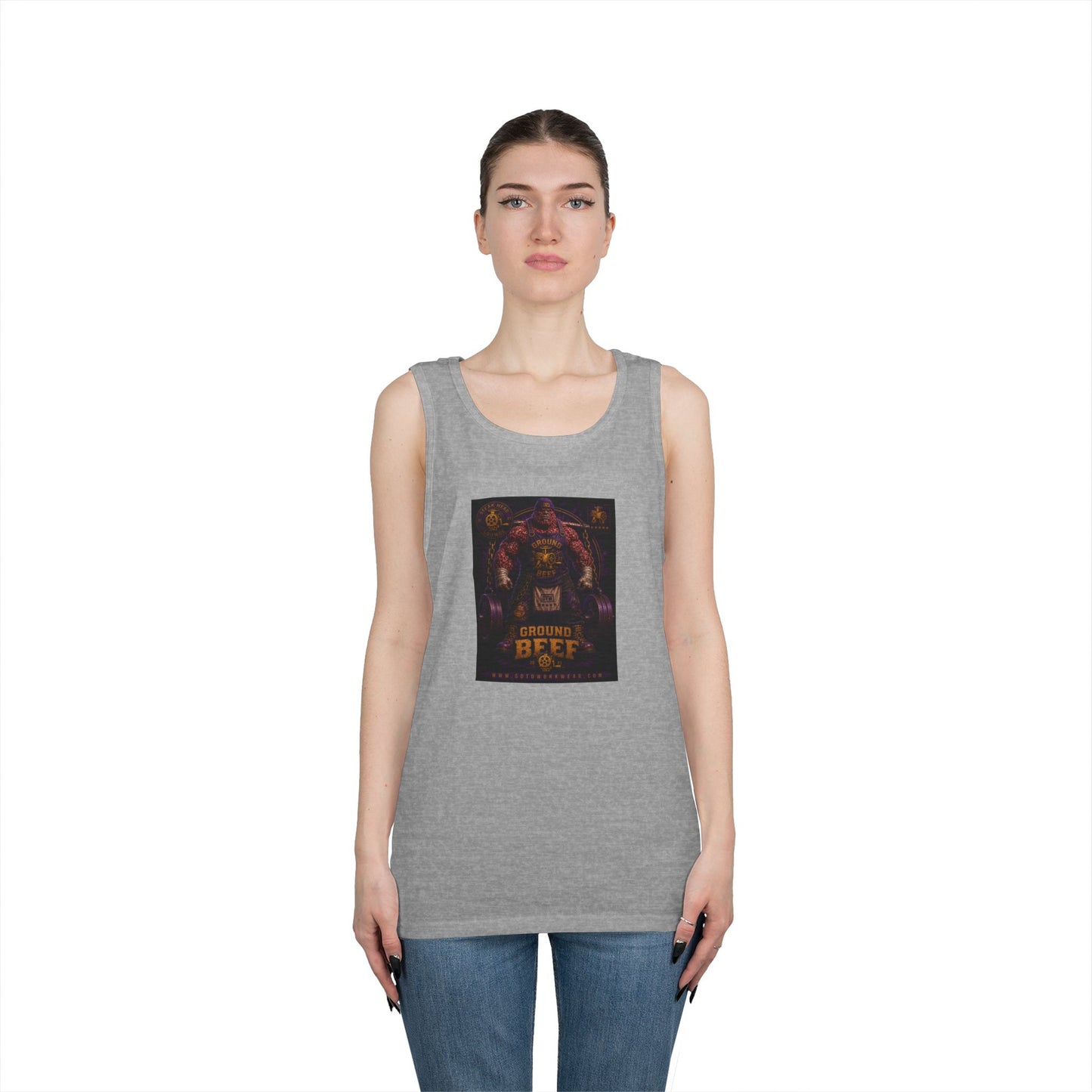 Ground Beef "Grinder Built Gains" - Tank Top