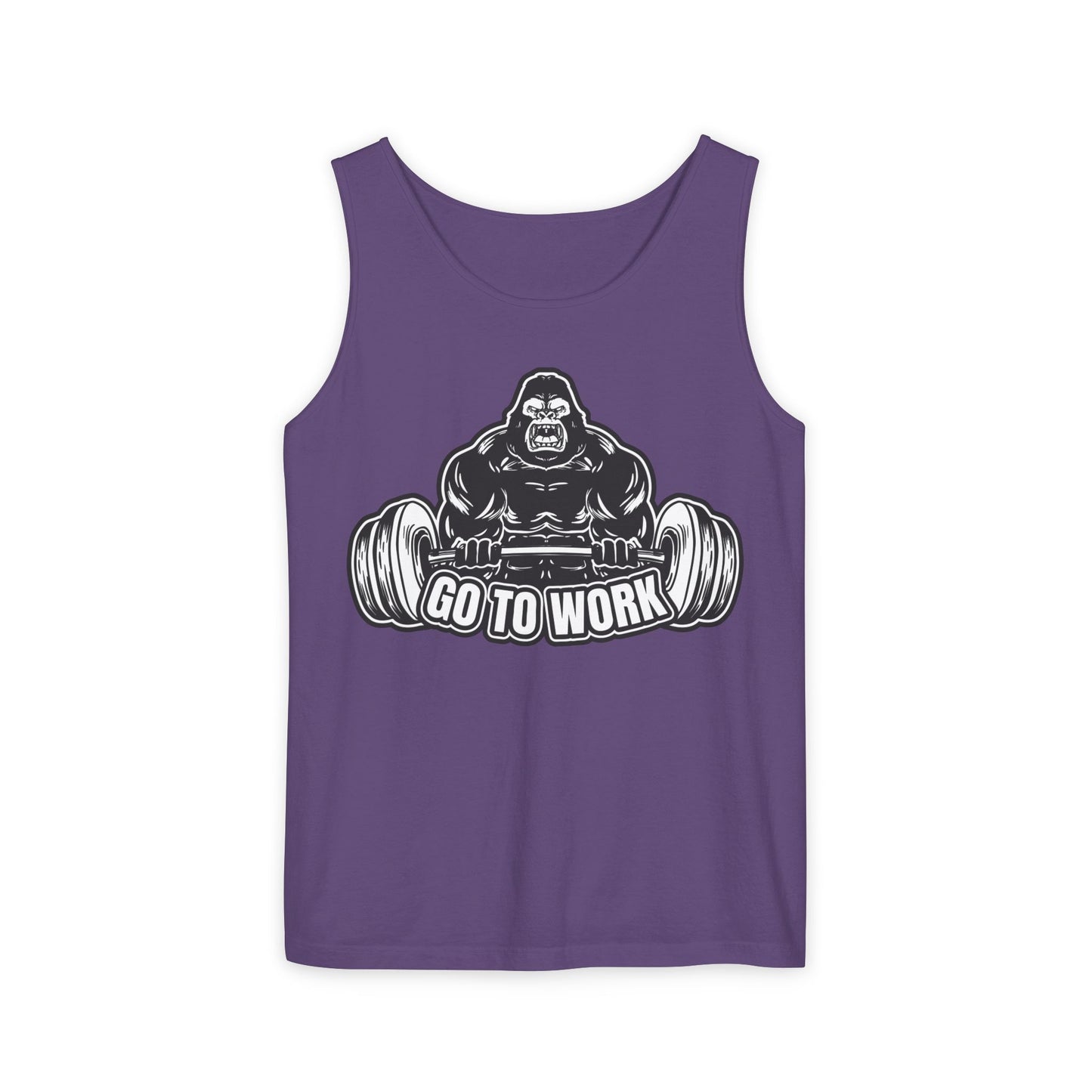 Strength Training Gorilla Tank Top, Workout Gear, Fitness Apparel, Gym Shirt, Exercise Tank, Bodybuilding Clothes