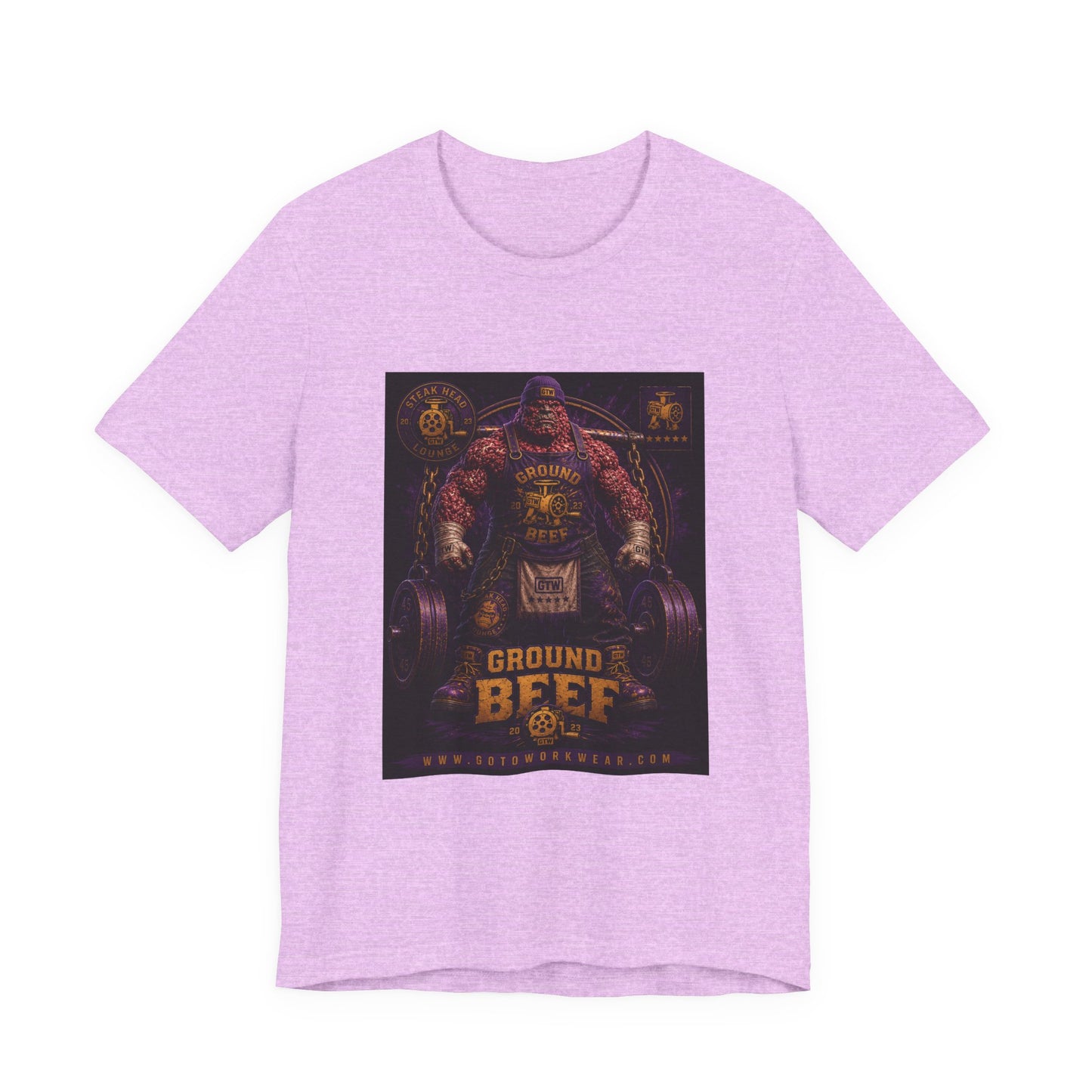 Ground Beef "Grinder Built Gains" - Graphic Tee