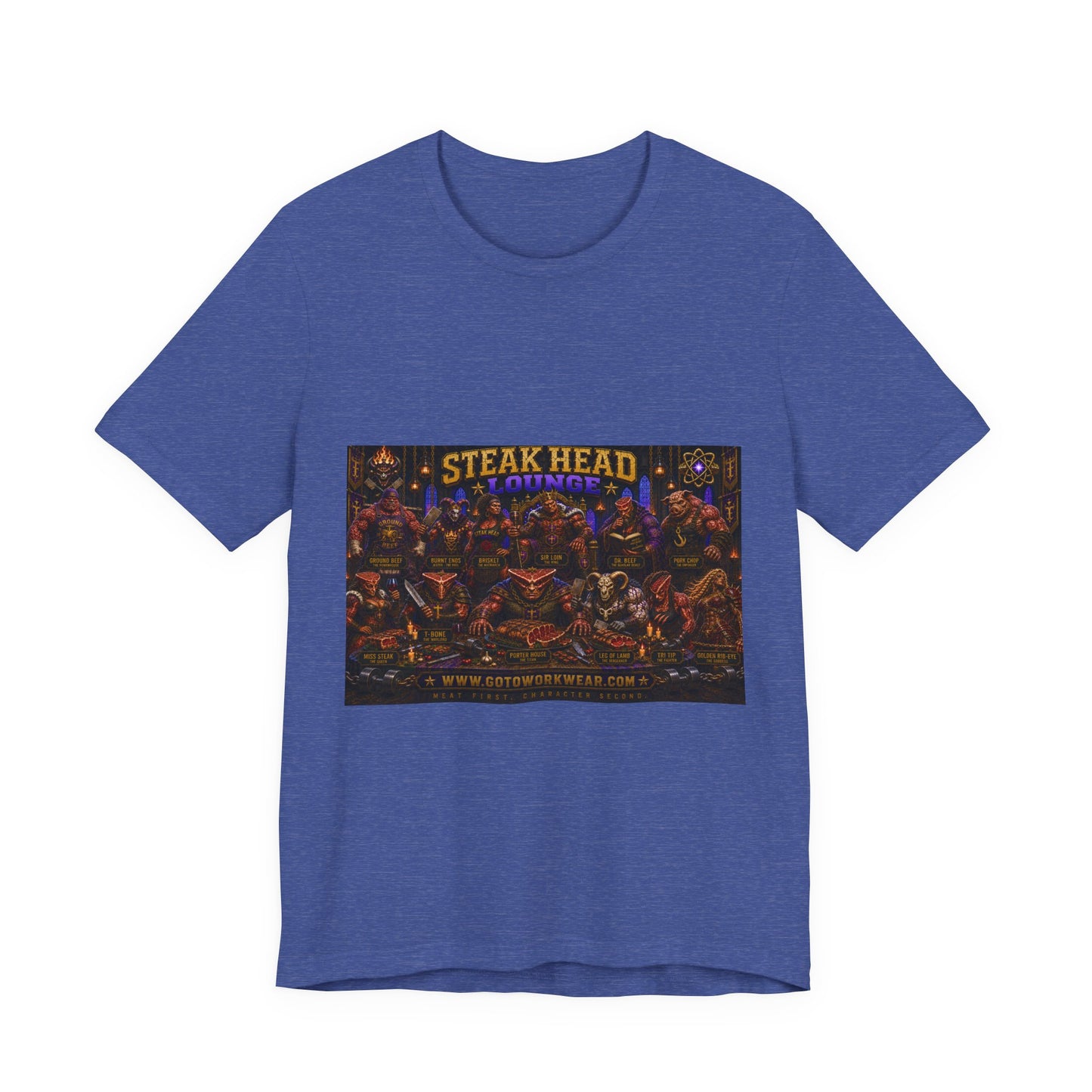 Steak Head Lounge ALL - "The strongest thing in the gym is not muscle—  It is the decision to return tomorrow." - Graphic Tee