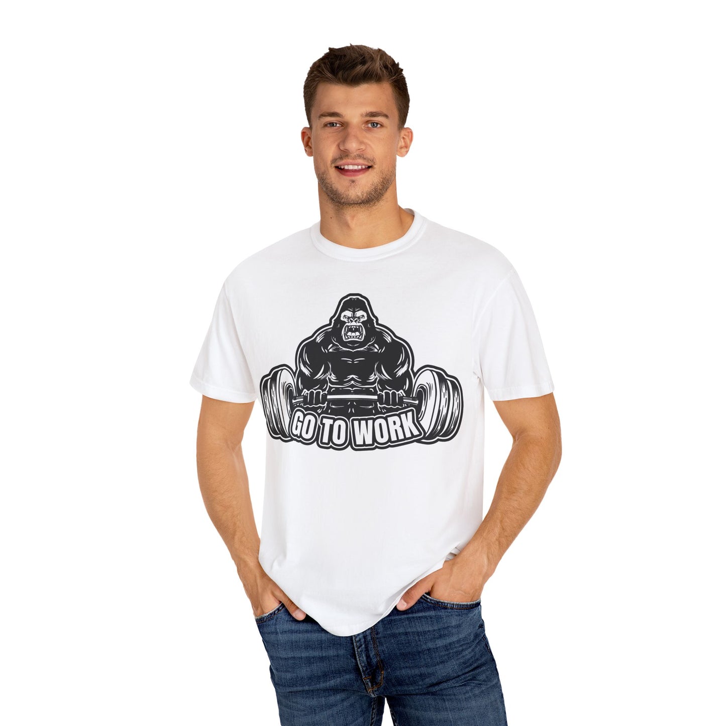 Unisex Motivational Fitness T-shirt, Gym Shirt for Workout Enthusiasts, Gift for Fitness Lovers, Casual Tee for Men and Women