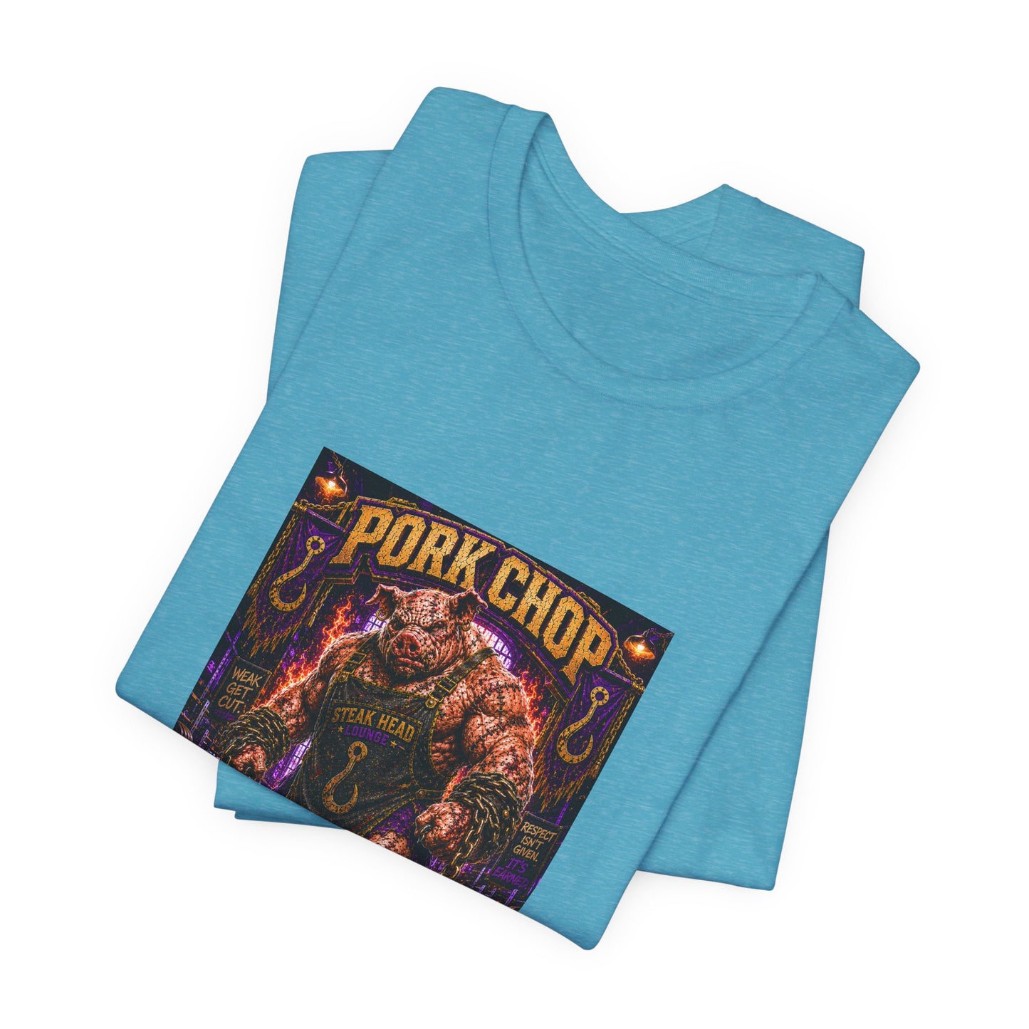 Pork Chop "Some Lessons Come in Pounds" - Graphic Tee