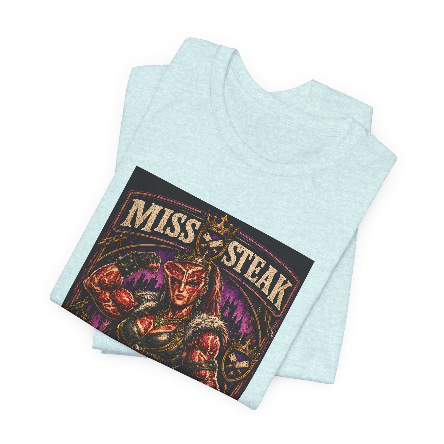 Miss Steak “Cut Different. Pressure Creates Diamonds. Work Creates Queens.”- Graphic Tee