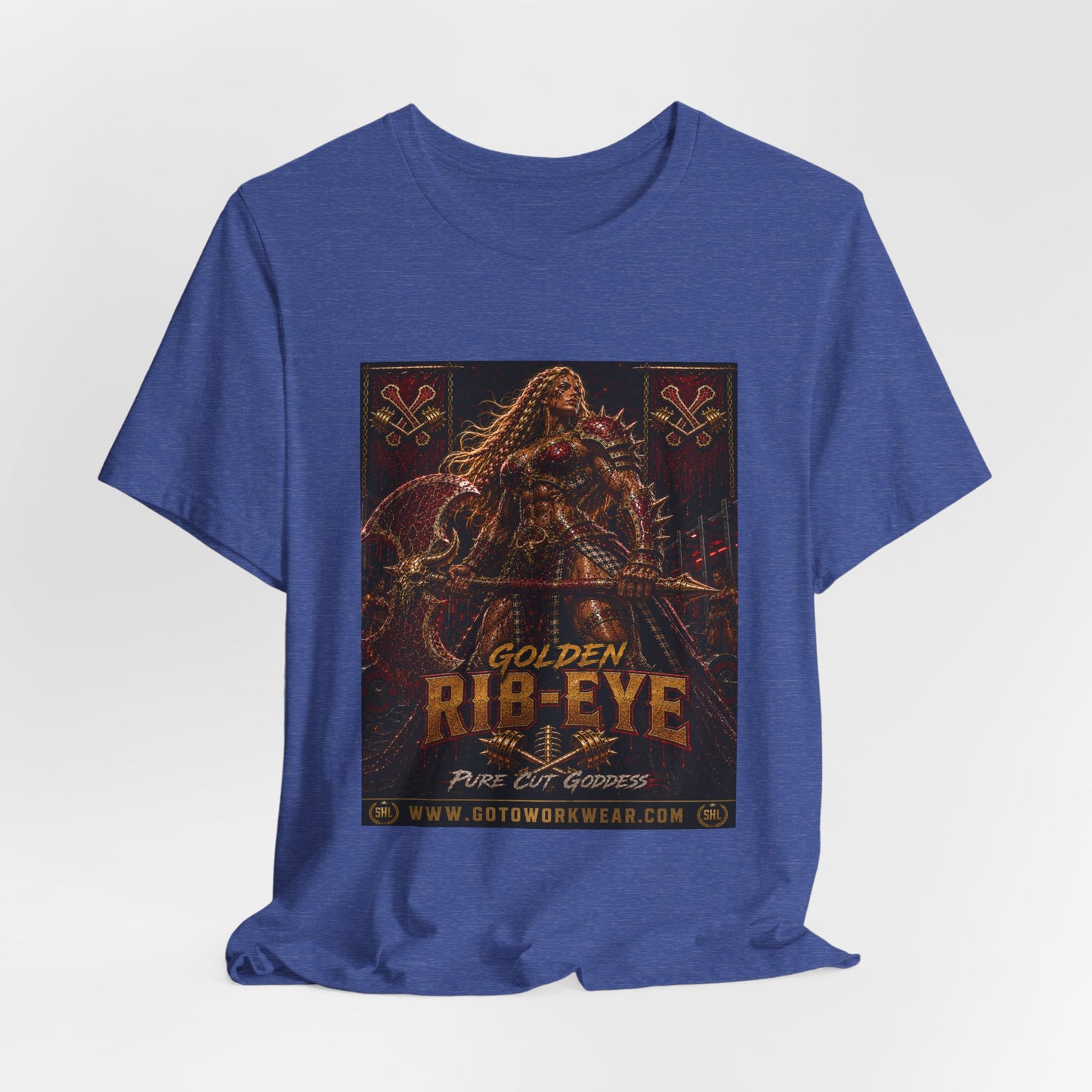 Golden Rib-Eye "Pure Cut Goddess" - Graphic Tee