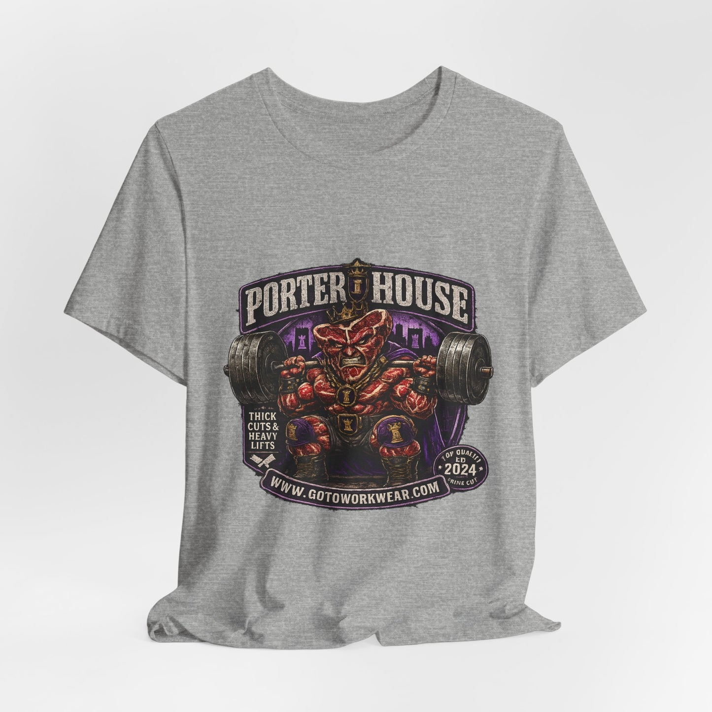 Porter House "Thick Cuts & Heavy Lifts" - Graphic Tee