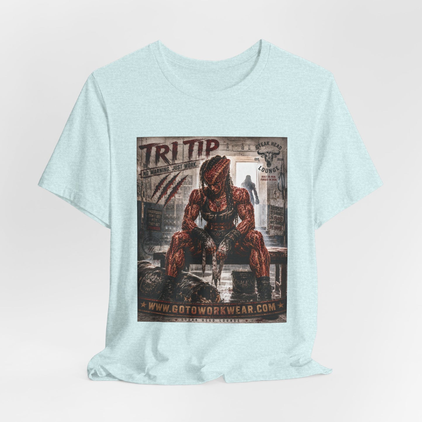TRI TIP "No Warning. Just Work" - Graphic Tee