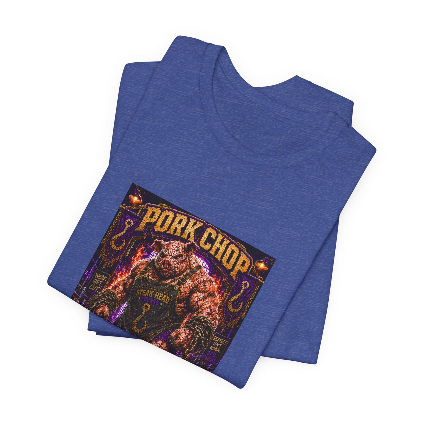Pork Chop "Some Lessons Come in Pounds" - Graphic Tee