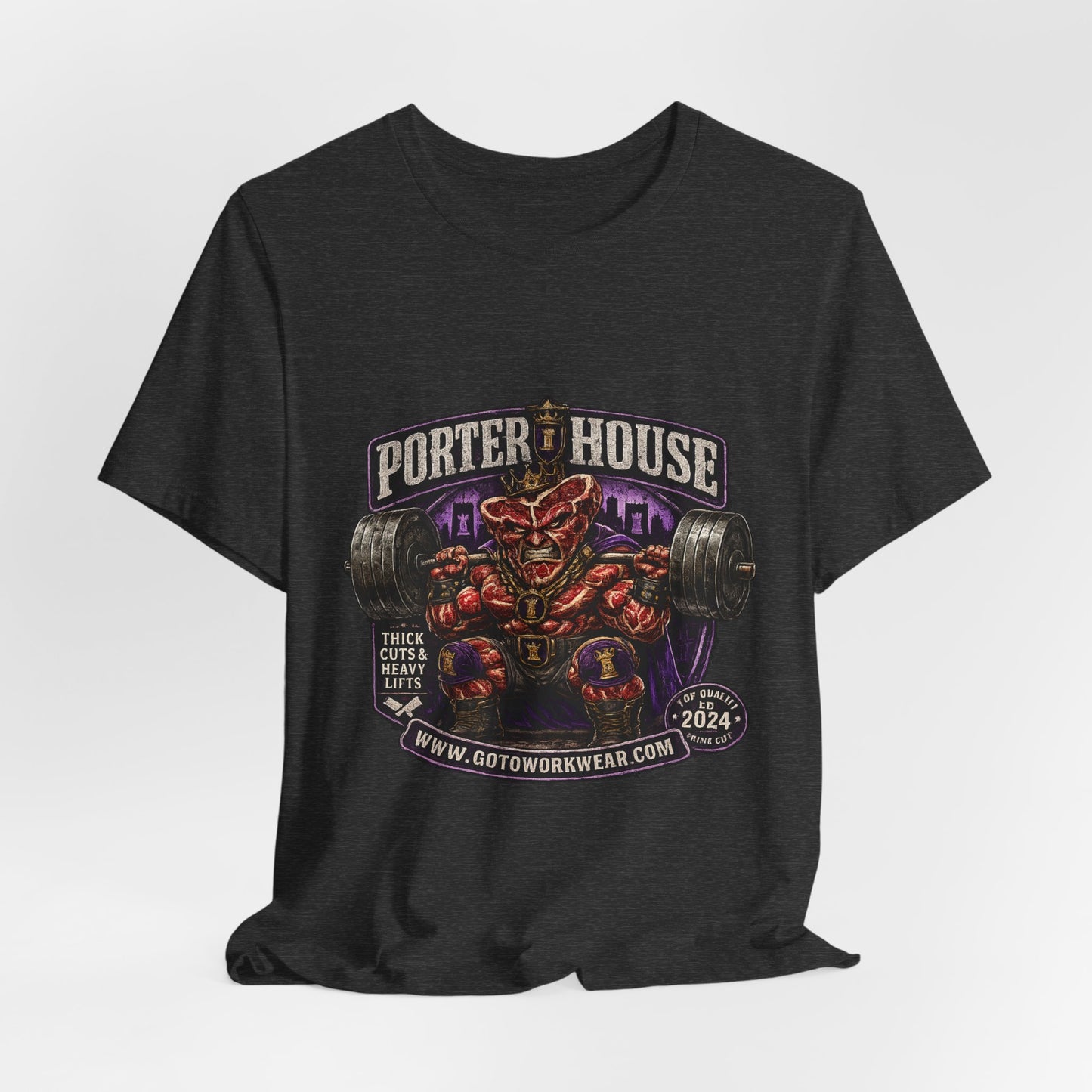 Porter House "Thick Cuts & Heavy Lifts" - Graphic Tee