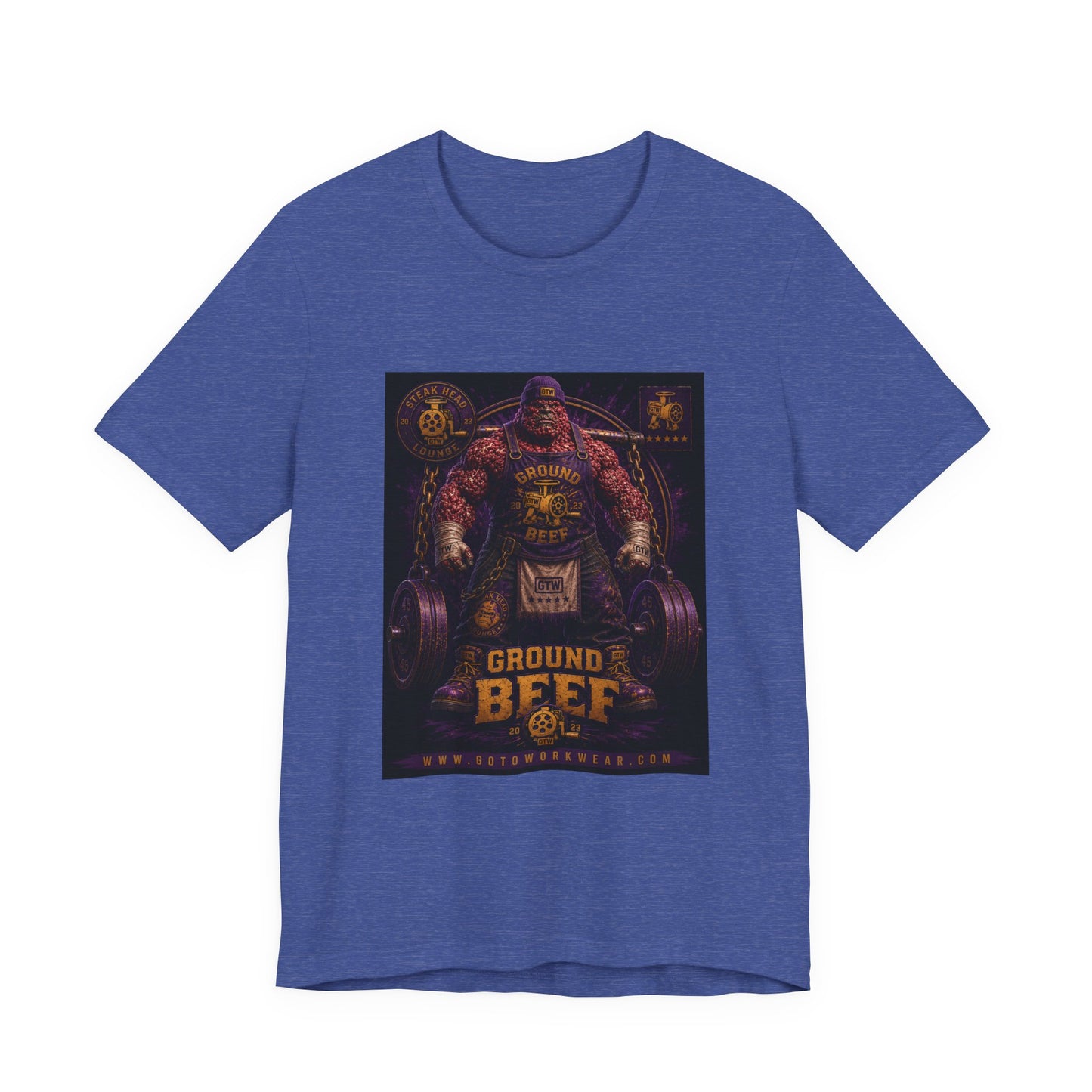 Ground Beef "Grinder Built Gains" - Graphic Tee
