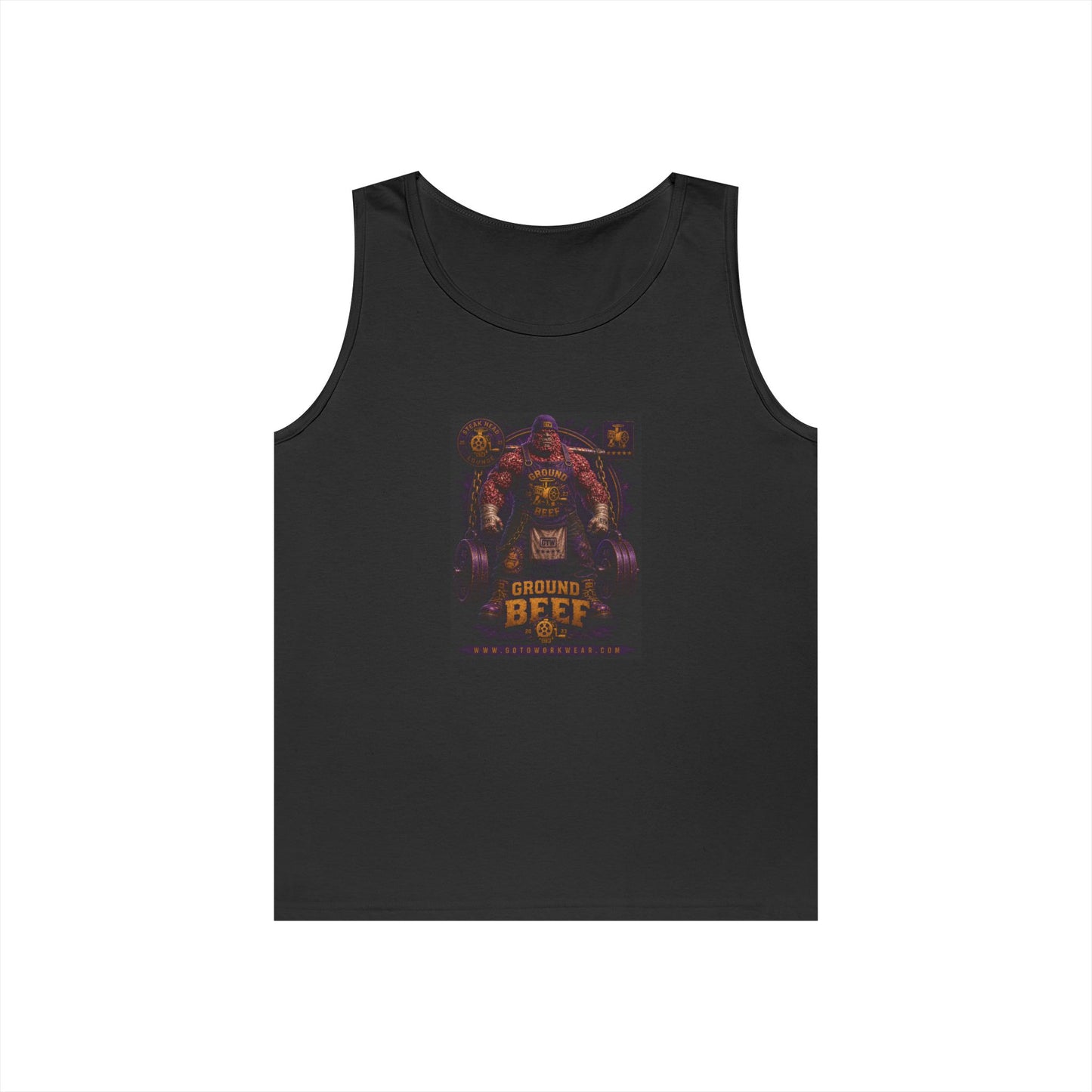 Ground Beef "Grinder Built Gains" - Tank Top