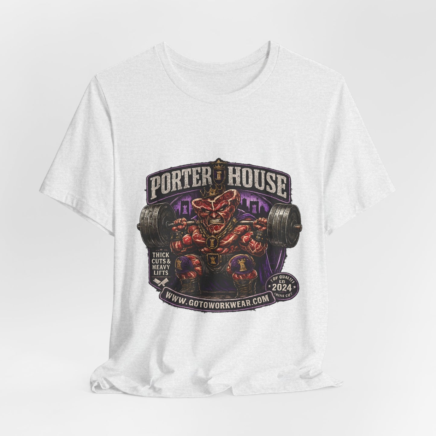 Porter House "Thick Cuts & Heavy Lifts" - Graphic Tee