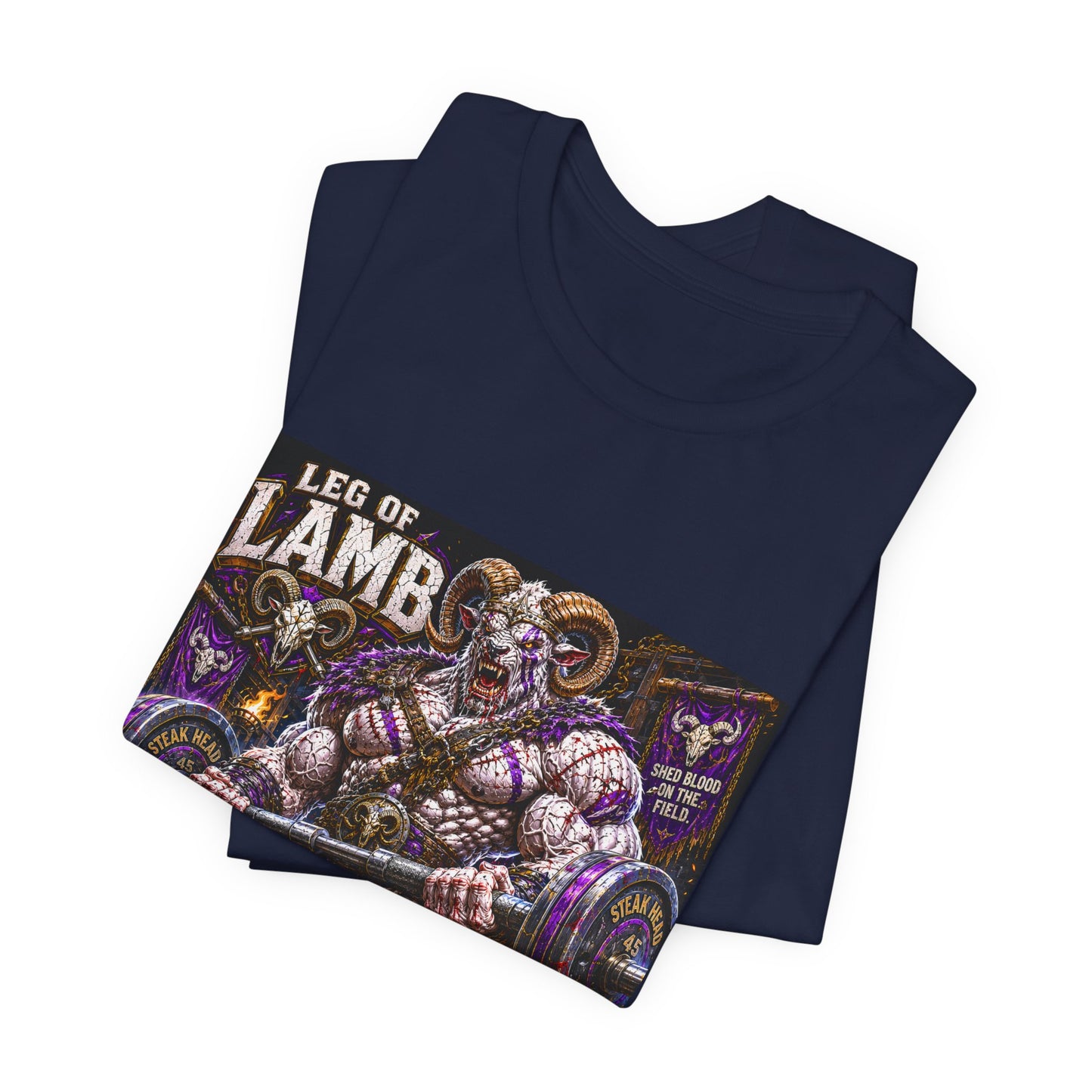 Leg of Lamb "Pillage the Plates, Devour the Weak" - Graphic Shirt Tee