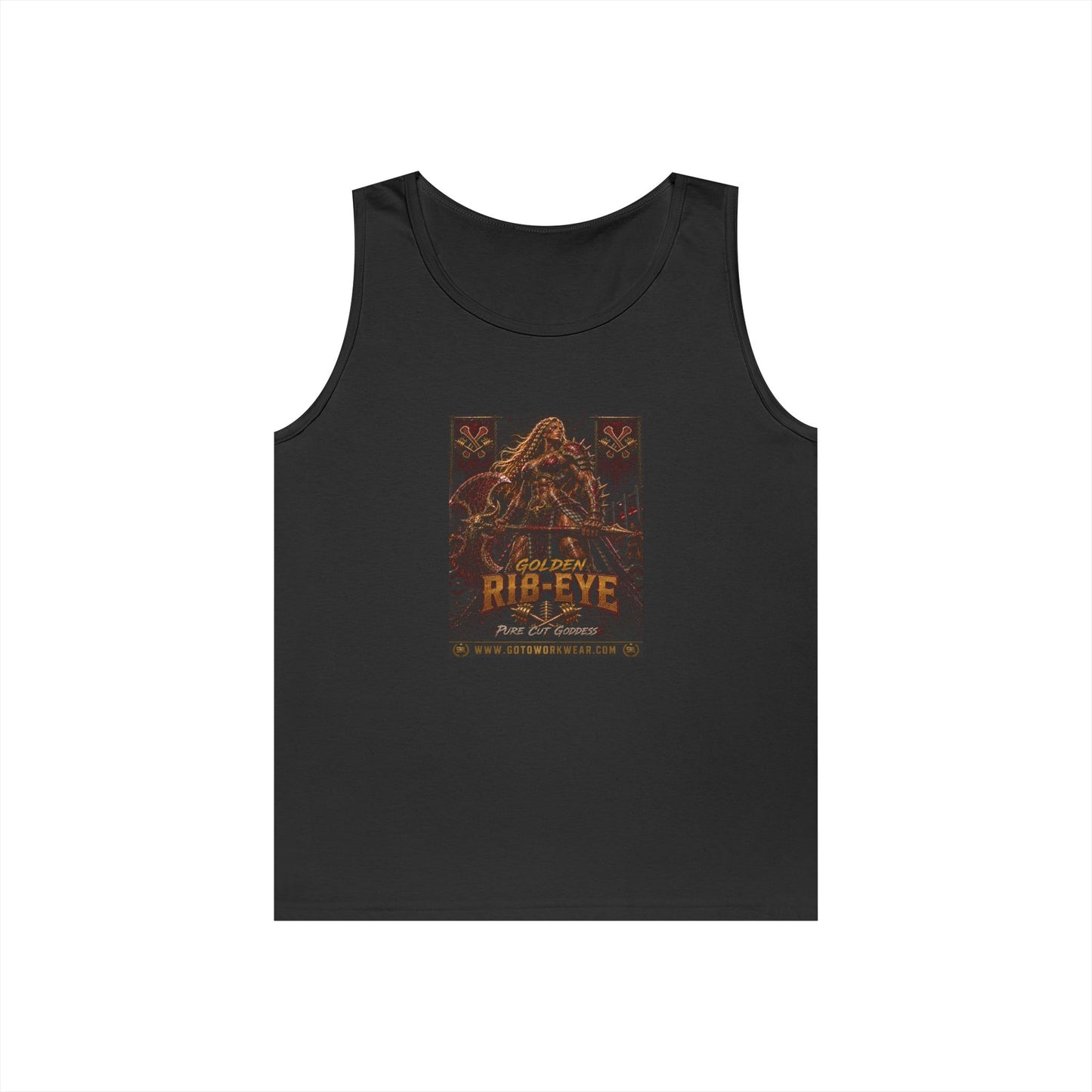 GOLDEN RIB-EYE “Pure Cut Goddess” - Tank Top