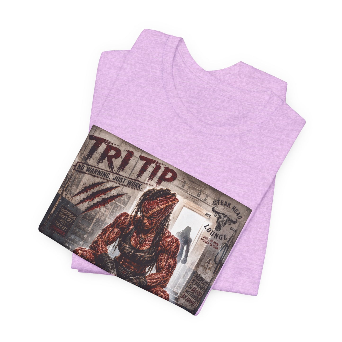 TRI TIP "No Warning. Just Work" - Graphic Tee
