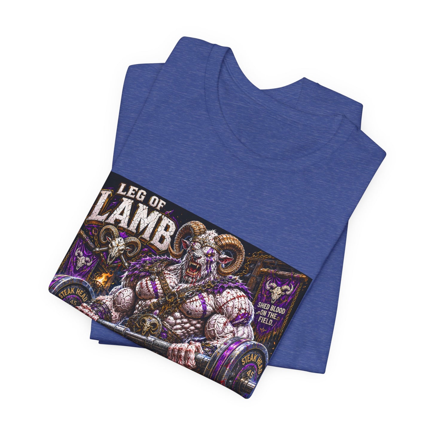 Leg of Lamb "Pillage the Plates, Devour the Weak" - Graphic Shirt Tee