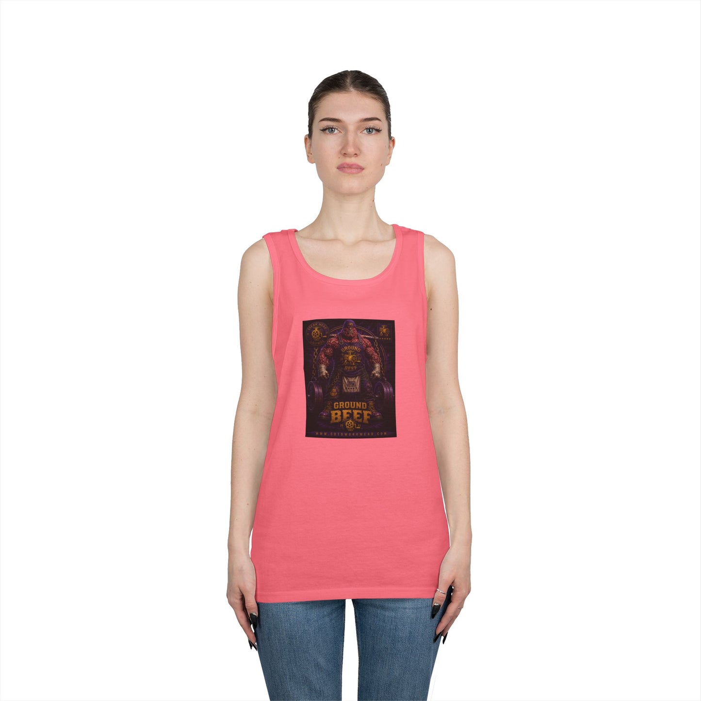 Ground Beef "Grinder Built Gains" - Tank Top
