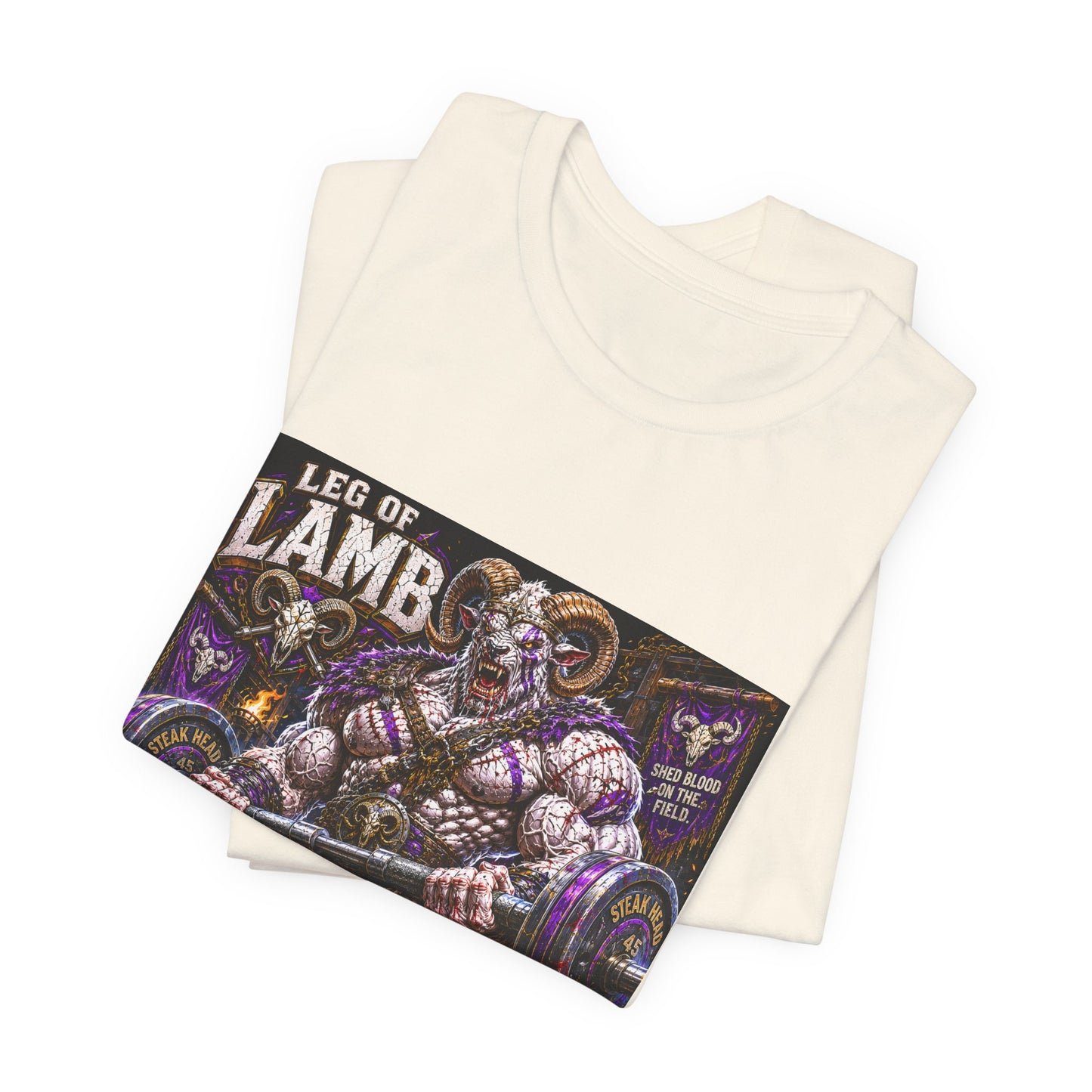 Leg of Lamb "Pillage the Plates, Devour the Weak" - Graphic Shirt Tee