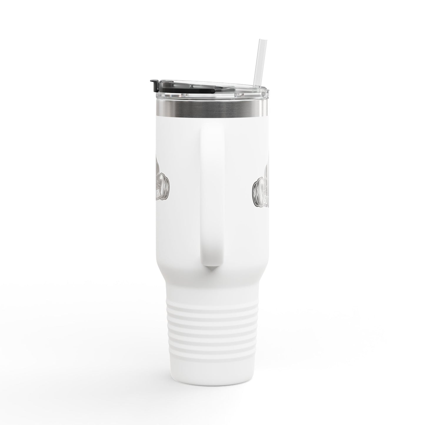 Gorilla Lift Insulated Travel Mug | 40oz Motivational Coffee Tumbler | Perfect for Work, Gym, or Road Trips | Unique Gift Idea