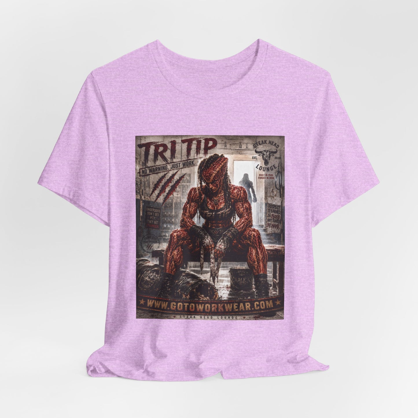 TRI TIP "No Warning. Just Work" - Graphic Tee