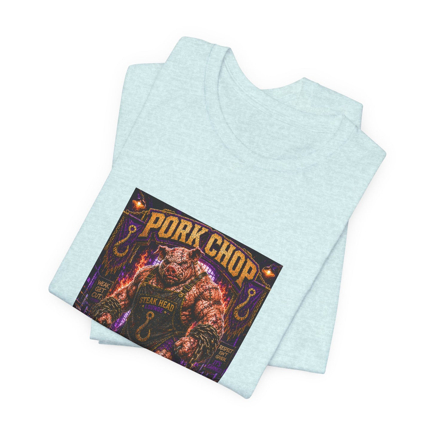 Pork Chop "Some Lessons Come in Pounds" - Graphic Tee