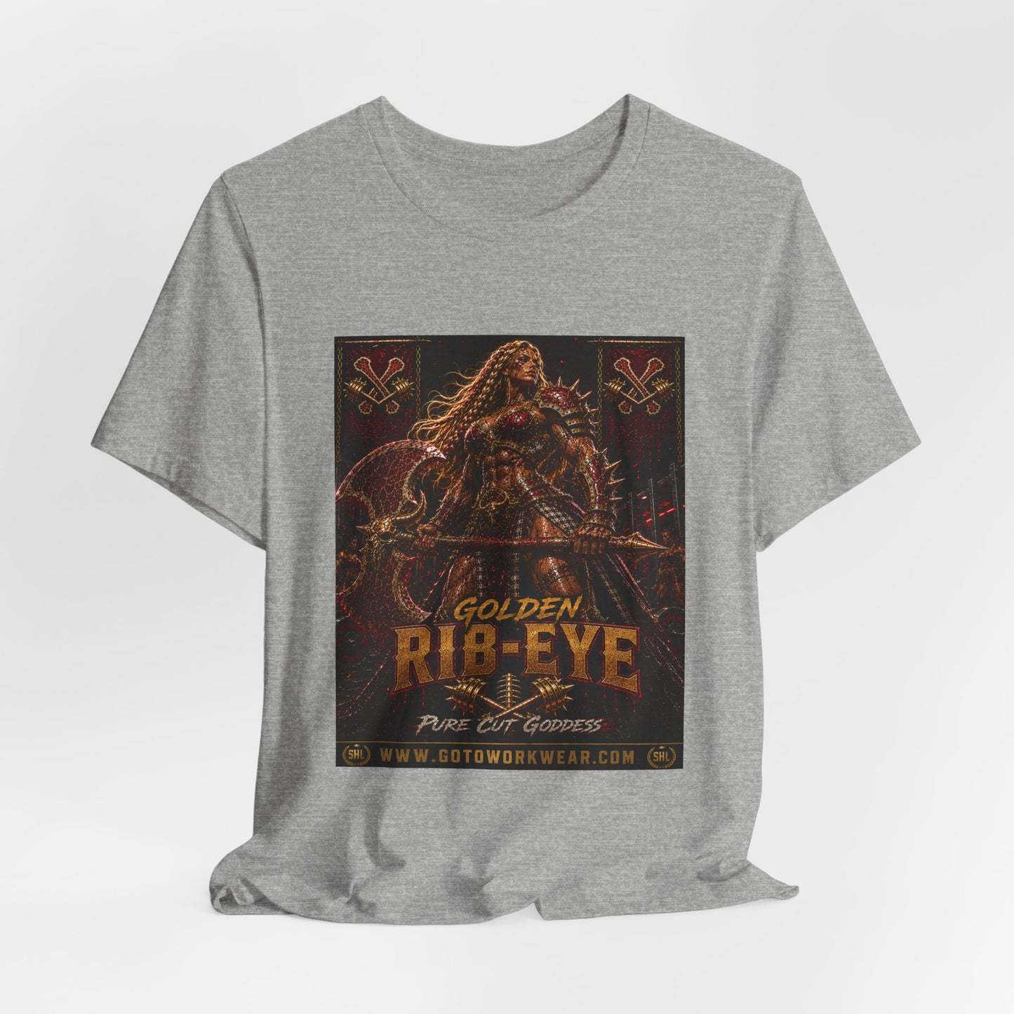 Golden Rib-Eye "Pure Cut Goddess" - Graphic Tee