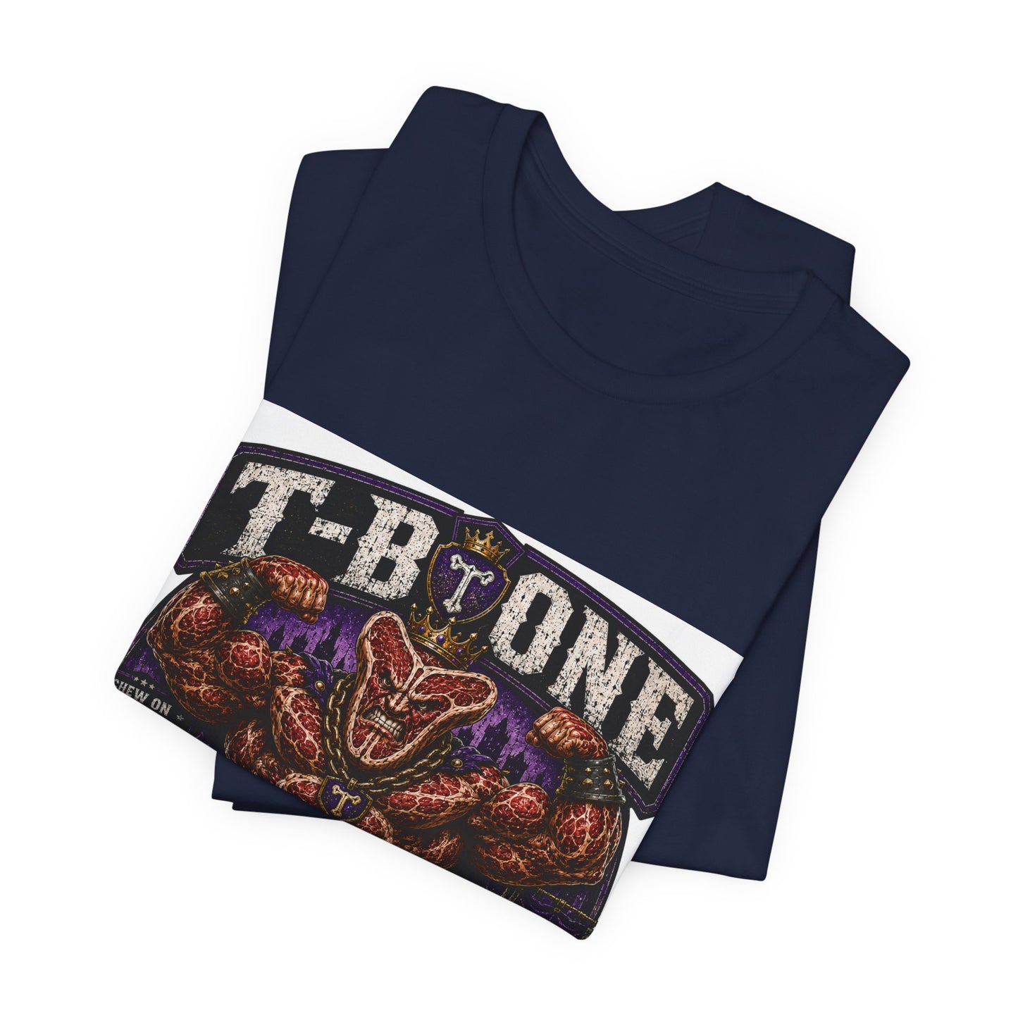 T-Bone "Chew on Your Excuses, Lft the Weight" - Graphic Tee