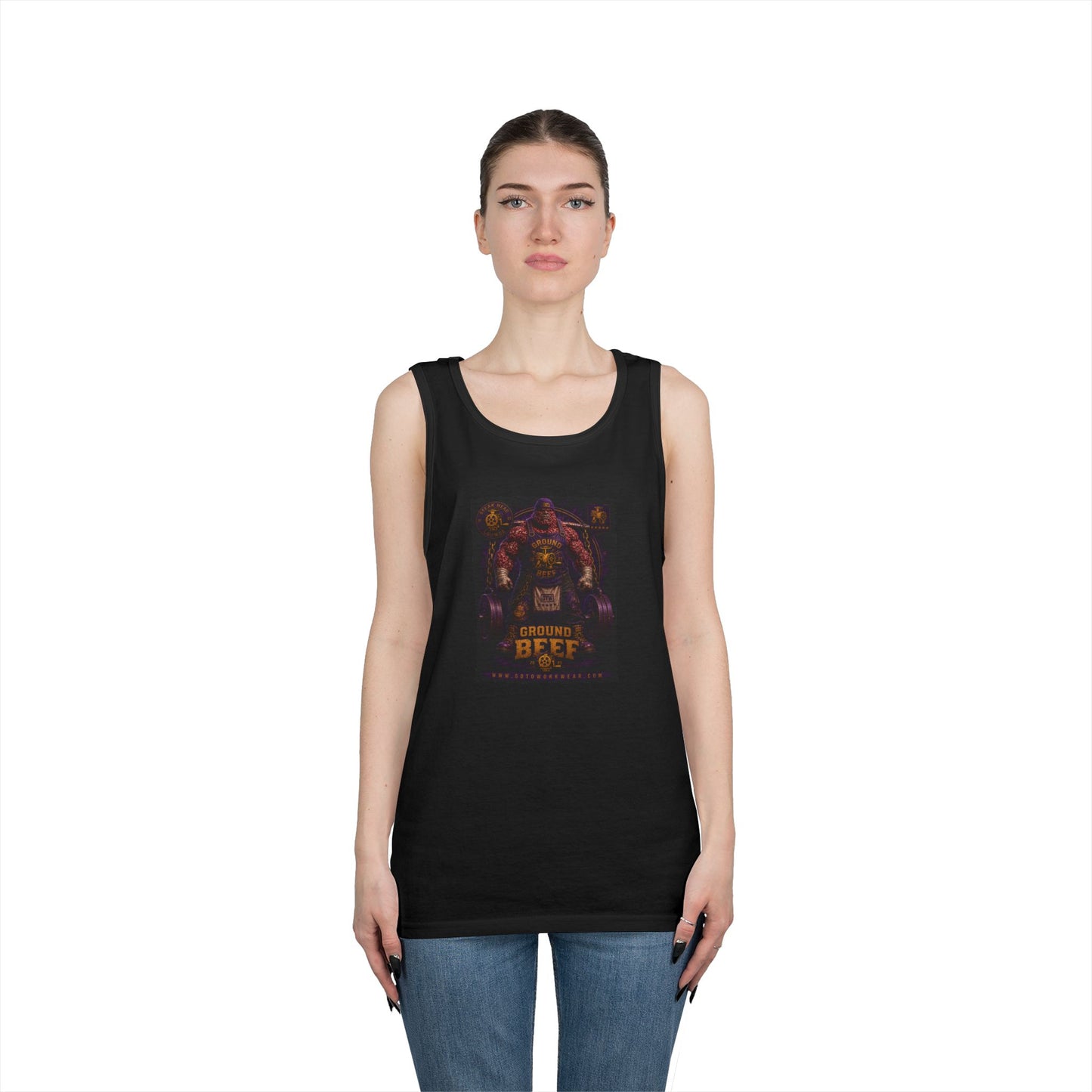 Ground Beef "Grinder Built Gains" - Tank Top