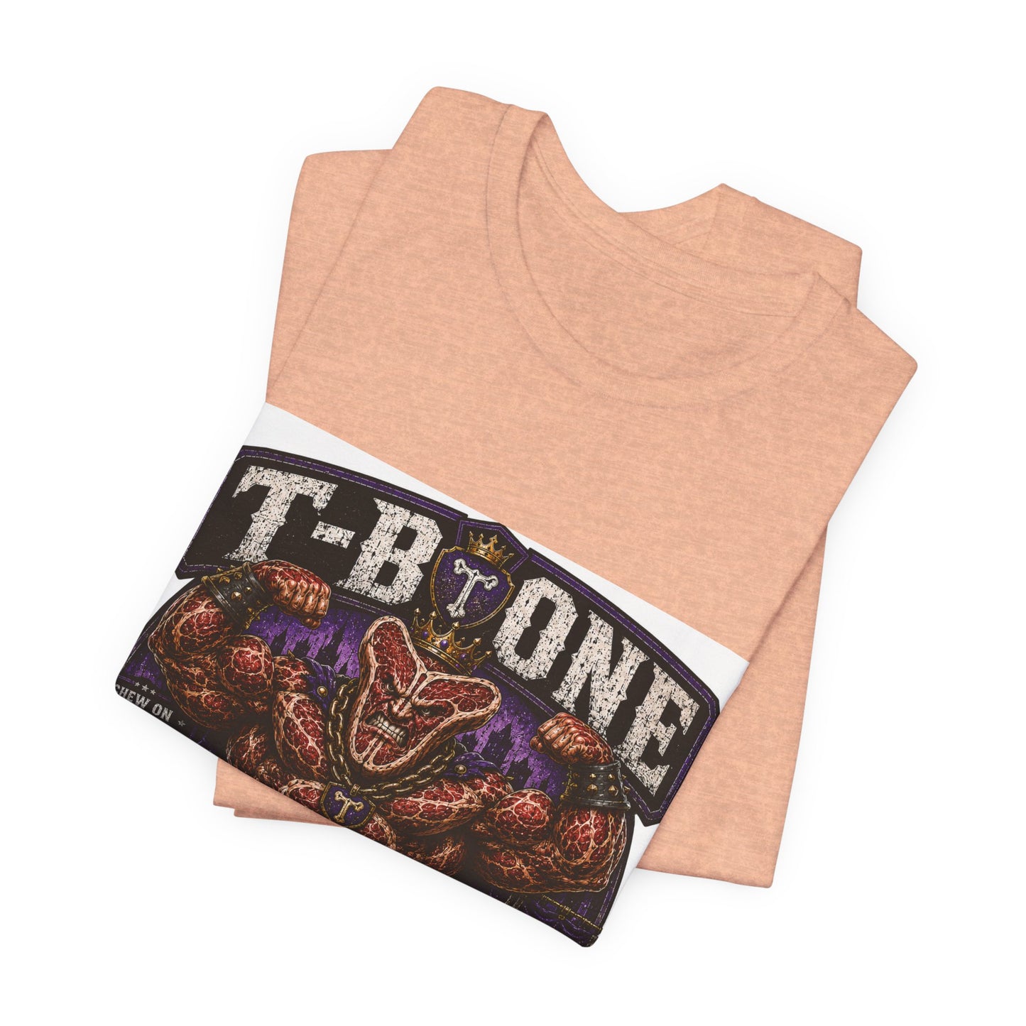 T-Bone "Chew on Your Excuses, Lft the Weight" - Graphic Tee