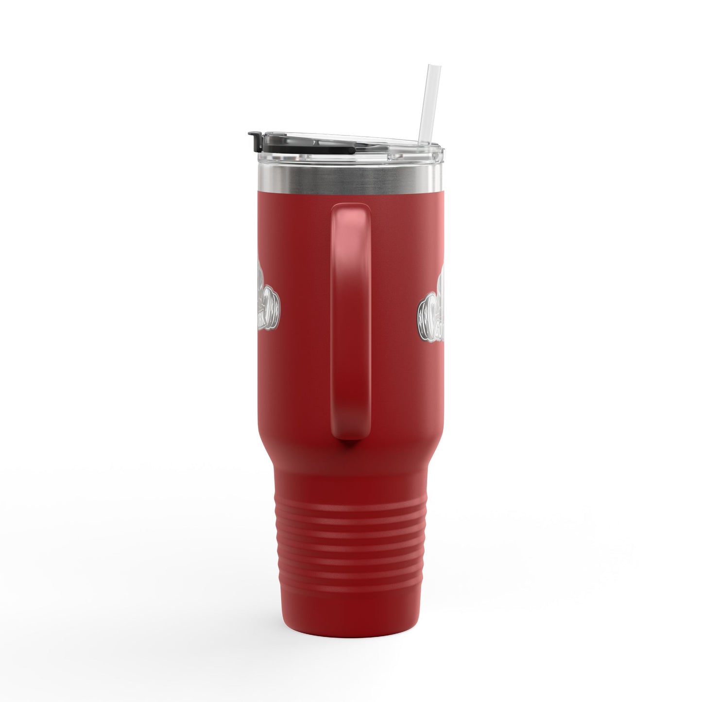 Gorilla Lift Insulated Travel Mug | 40oz Motivational Coffee Tumbler | Perfect for Work, Gym, or Road Trips | Unique Gift Idea