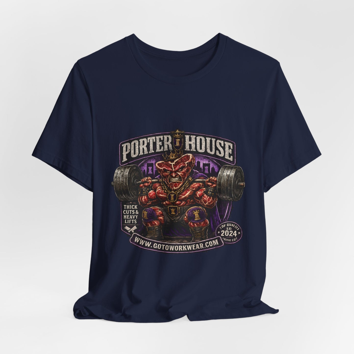 Porter House "Thick Cuts & Heavy Lifts" - Graphic Tee