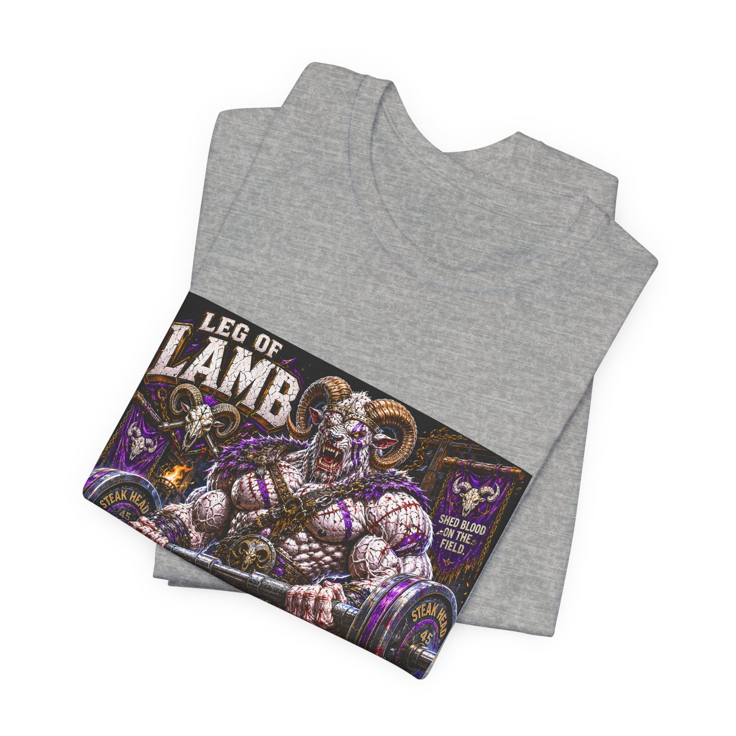 Leg of Lamb "Pillage the Plates, Devour the Weak" - Graphic Shirt Tee