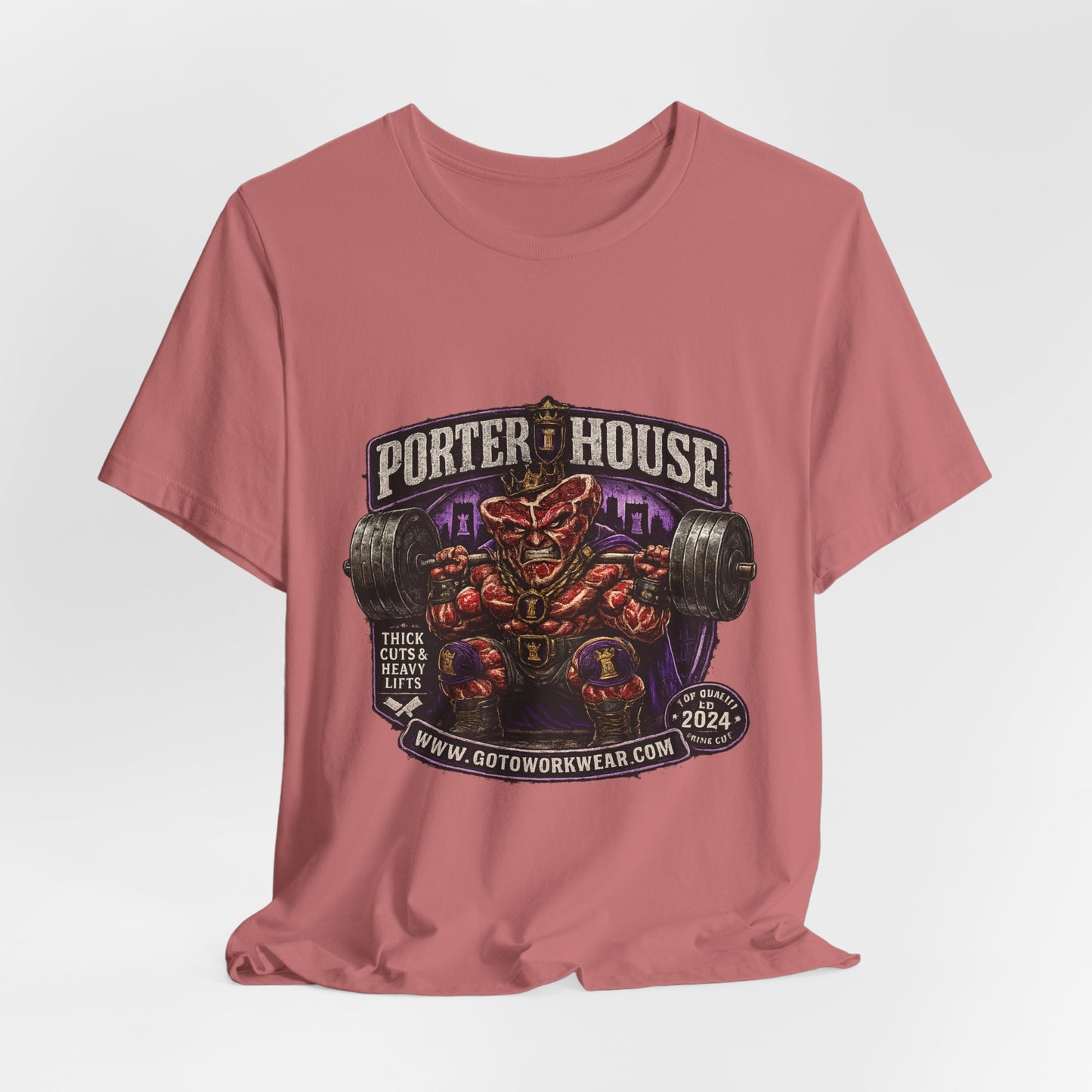Porter House "Thick Cuts & Heavy Lifts" - Graphic Tee