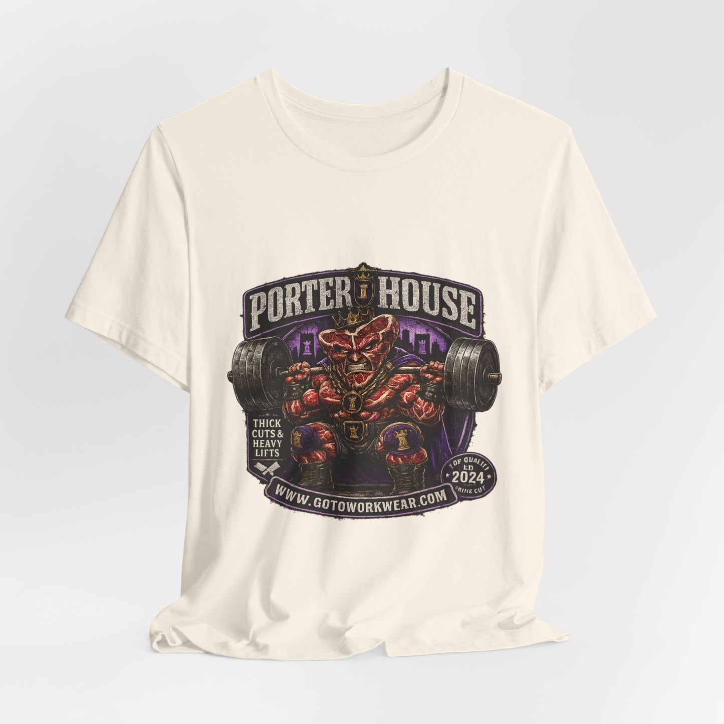 Porter House "Thick Cuts & Heavy Lifts" - Graphic Tee
