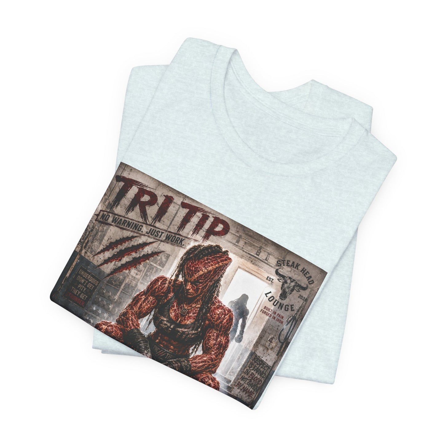 TRI TIP "No Warning. Just Work" - Graphic Tee