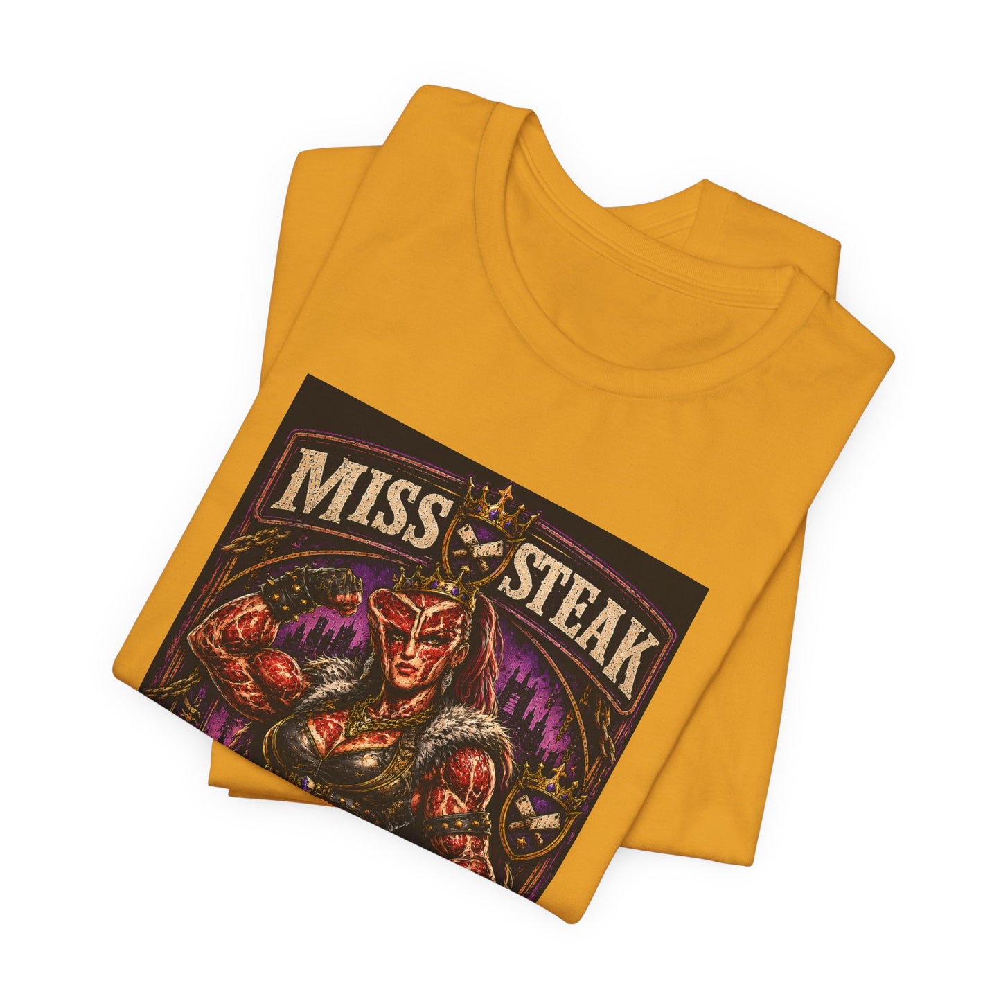 Miss Steak “Cut Different. Pressure Creates Diamonds. Work Creates Queens.”- Graphic Tee