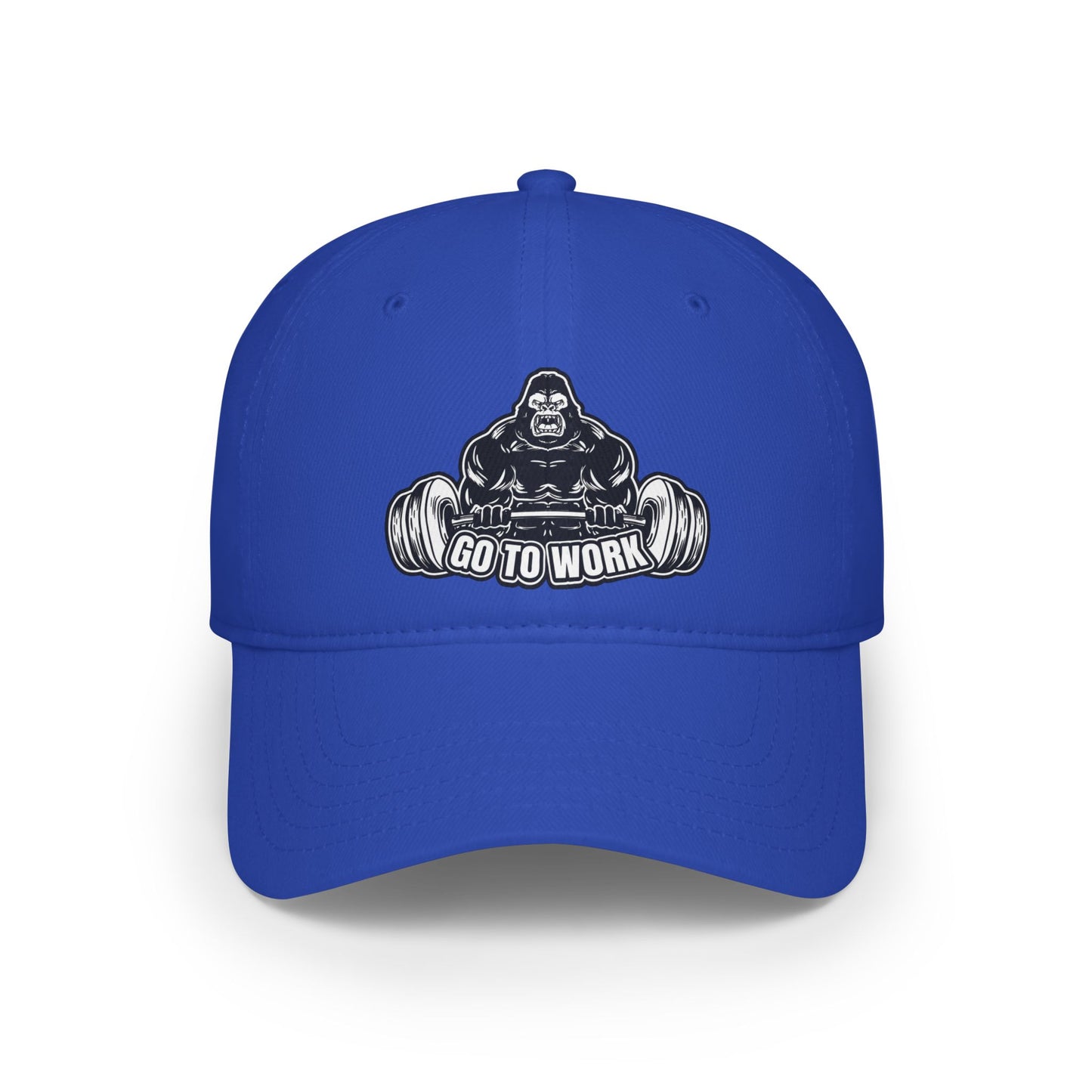 Motivational Gym Cap | Fitness Lover's Gift, Workout Hat, Sports Apparel, Casual Style, Gorilla Graphic Design