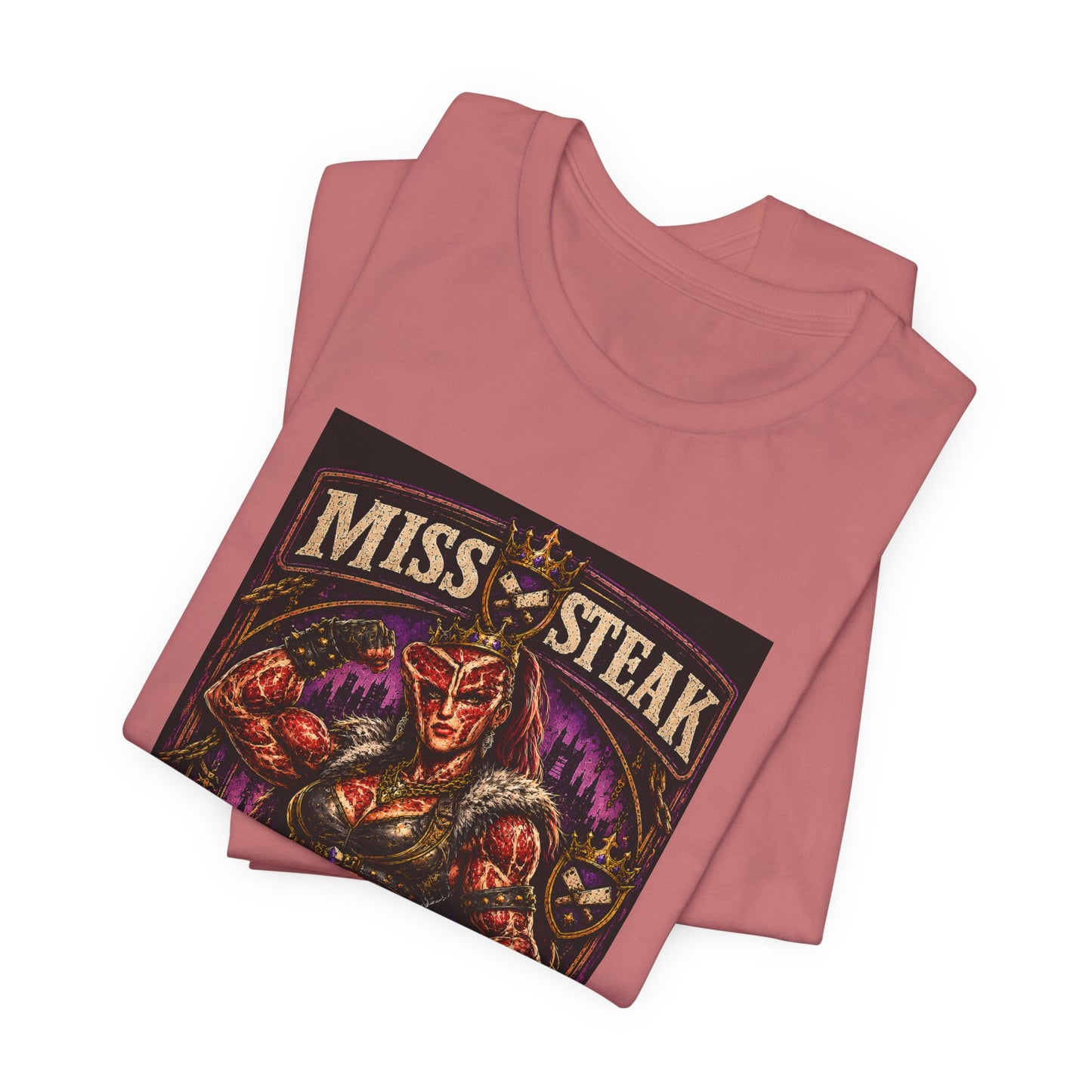Miss Steak “Cut Different. Pressure Creates Diamonds. Work Creates Queens.”- Graphic Tee