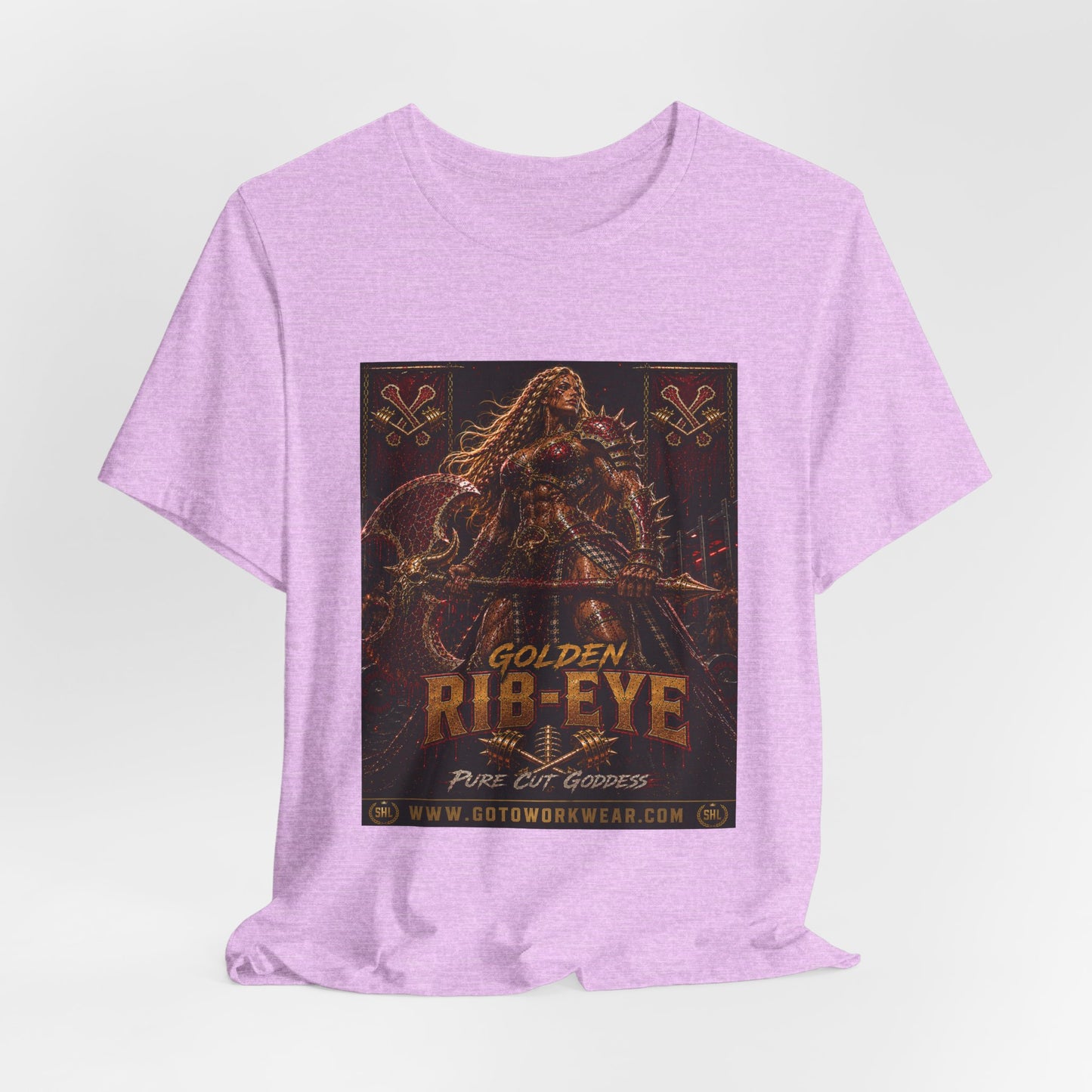 Golden Rib-Eye "Pure Cut Goddess" - Graphic Tee
